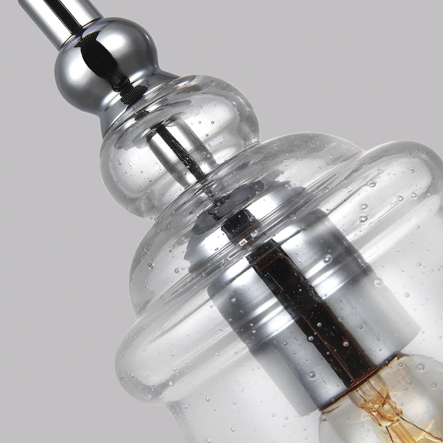Sospensione Industrial Nordica Loras Acciaio Vetro 1 Luce E27 in Lampade a sospensione LuceArt - Montecorvino Pugliano, commercioVirtuoso.it
