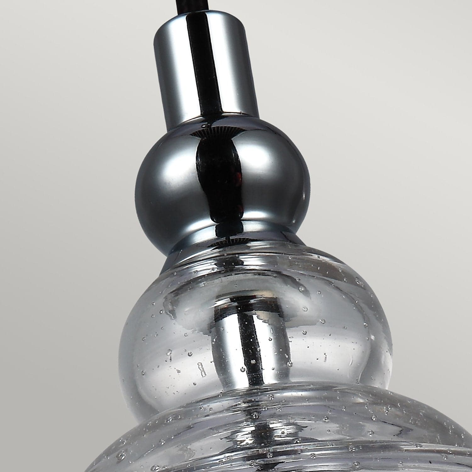 Sospensione Industrial Nordica Loras Acciaio Vetro 1 Luce E27 in Lampade a sospensione LuceArt - Montecorvino Pugliano, commercioVirtuoso.it