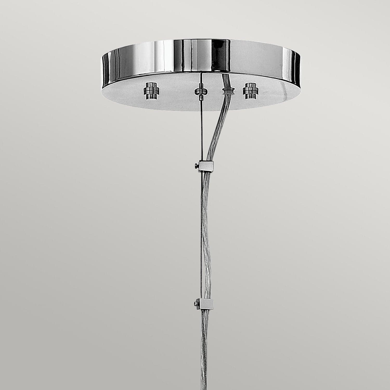 Lampadario Industrial Nordico Mondo Acciaio Cromo Lucido Vetro 8 Luci G9 3 Led in Lampade a sospensione LuceArt - Montecorvino Pugliano, commercioVirtuoso.it