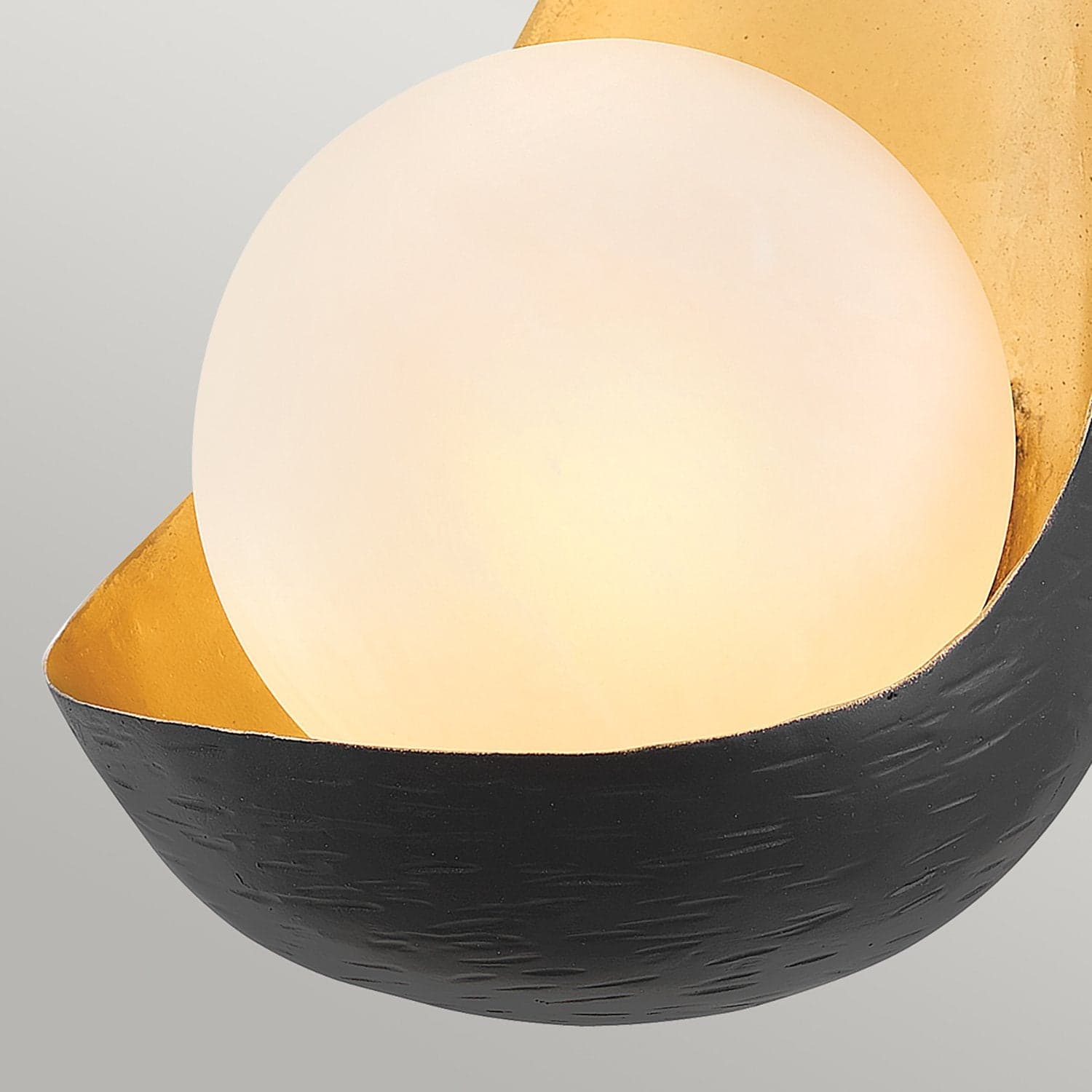 Applique Contemporanea Ren Acciaio Nero Opaco Oro 1 Luce G9 3 Ledw 3000K 300Lm in Lampade da parete LuceArt - Montecorvino Pugliano, commercioVirtuoso.it