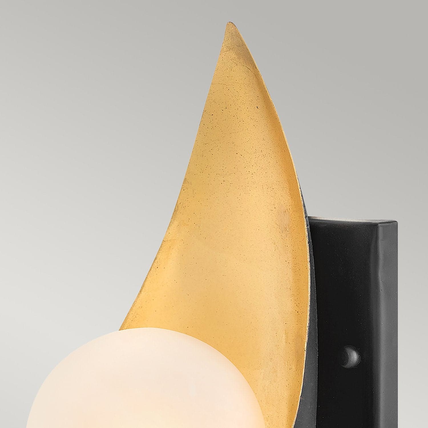 Applique Contemporanea Ren Acciaio Nero Opaco Oro 1 Luce G9 3 Ledw 3000K 300Lm in Lampade da parete LuceArt - Montecorvino Pugliano, commercioVirtuoso.it
