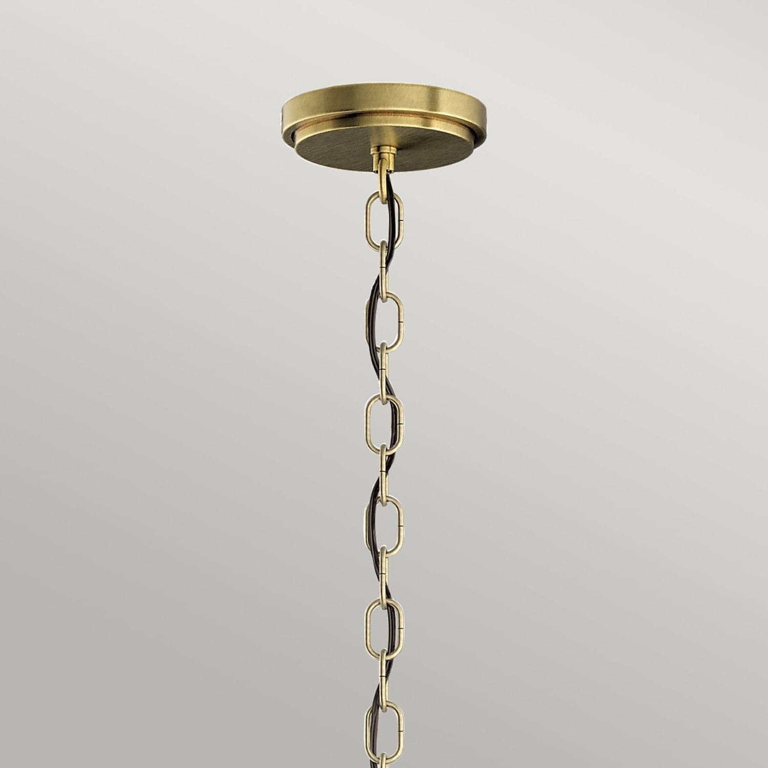 Lampadario Contemporaneo Roux Acciaio Ottone Naturale 3 Luci E27 in Lampade a sospensione LuceArt - Montecorvino Pugliano, commercioVirtuoso.it