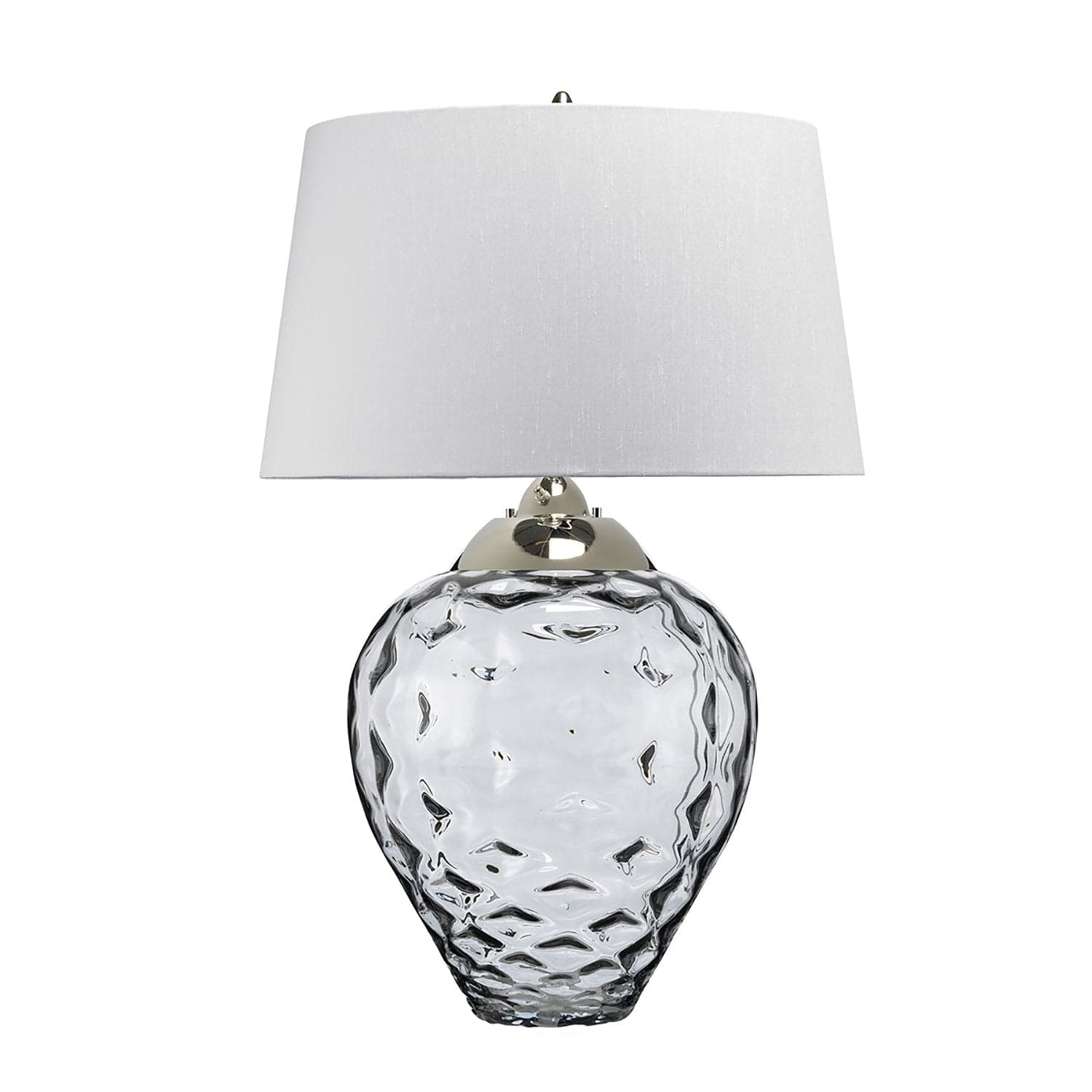 Lampada Da Scrivania Contemporanea Samara Acciaio Nichel Bianco 1 Luce E27 in Lampade da lavoro LuceArt - Montecorvino Pugliano, commercioVirtuoso.it