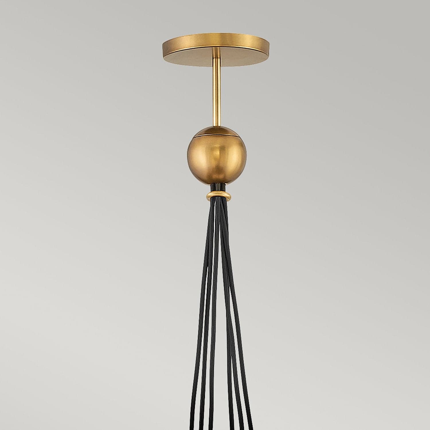 Lampadario Industrial Nordico Skye Acciaio Ottone Antico 6 Luci E27 in Lampadari LuceArt - Montecorvino Pugliano, commercioVirtuoso.it