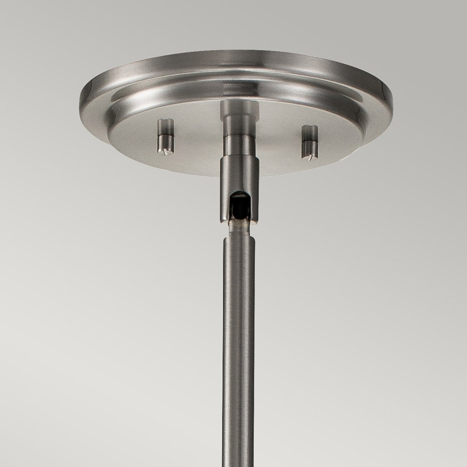 Sospensione Industrial Nordica Somerset Acciaio Nichel Spazzolato Vetro Luce E27 in Lampade a sospensione LuceArt - Montecorvino Pugliano, commercioVirtuoso.it