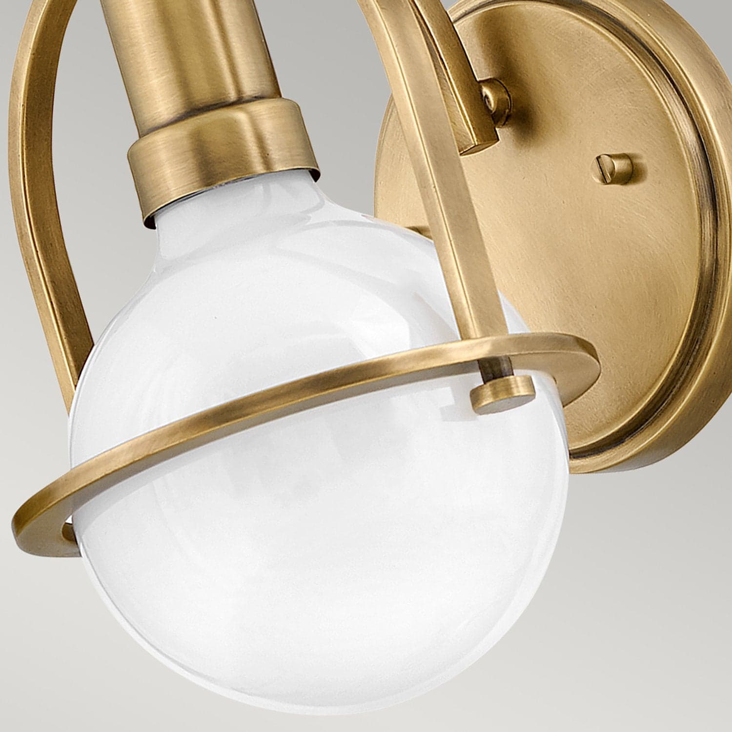 Applique Industrial Nordico Somerset Acciaio Ottone Antico 1 Luce E27 in Applique LuceArt - Montecorvino Pugliano, commercioVirtuoso.it