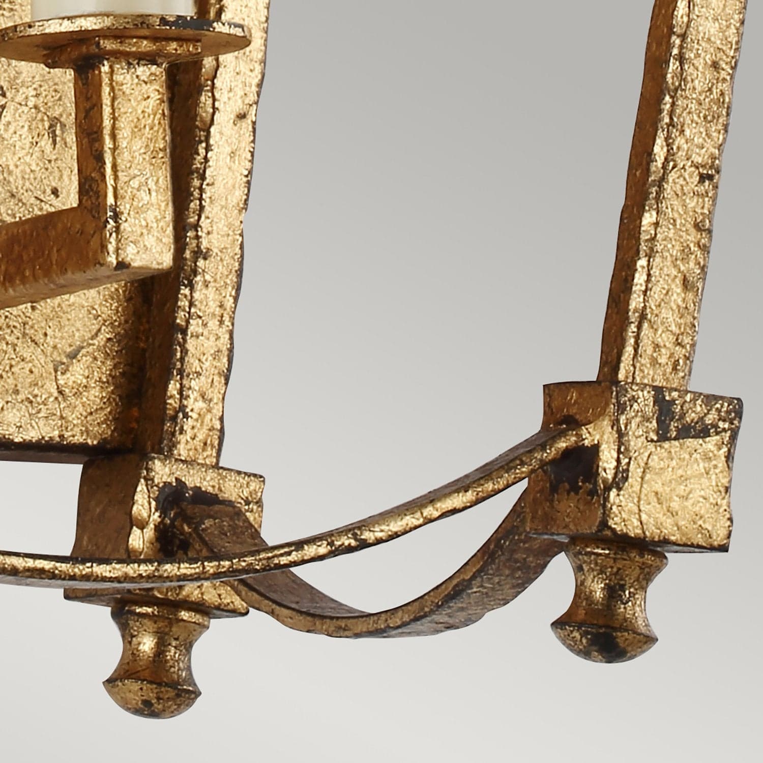 Applique Industrial Nordico Thayer Acciaio Doratura Anticata 2 Luci E14 in Applique LuceArt - Montecorvino Pugliano, commercioVirtuoso.it