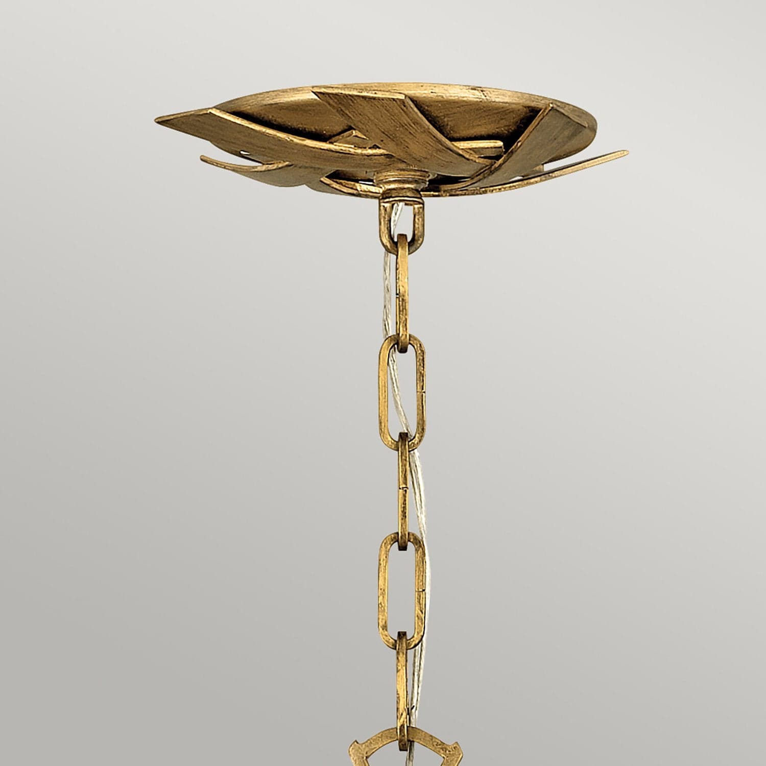 Lampadario Industrial Nordico Vida Acciaio Oro Brunito Piccolo 13 Luci E14 in Lampadari LuceArt - Montecorvino Pugliano, commercioVirtuoso.it