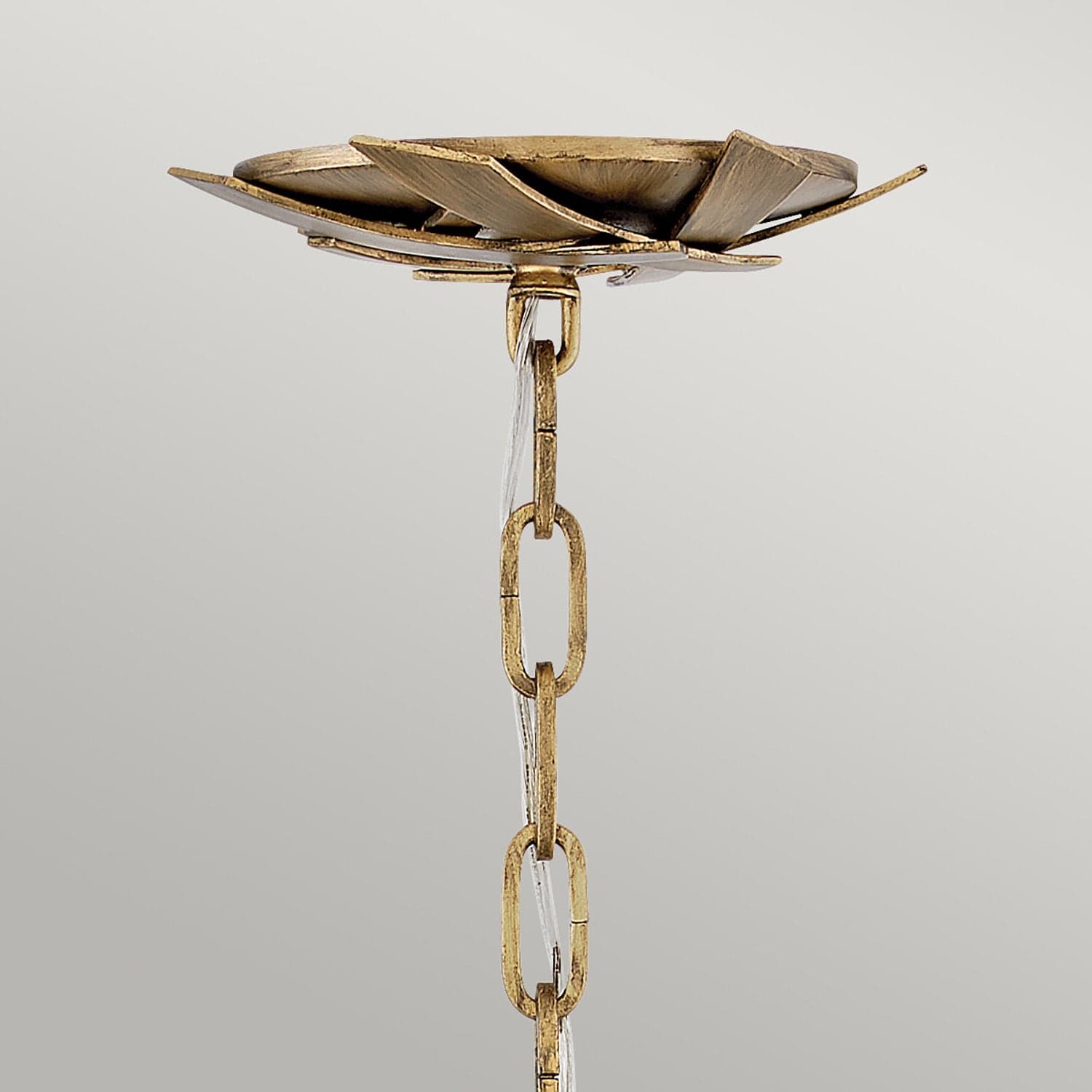 Lampadario Industrial Nordico Vida Acciaio Oro Brunito 13 Luci E14 in Lampadari LuceArt - Montecorvino Pugliano, commercioVirtuoso.it