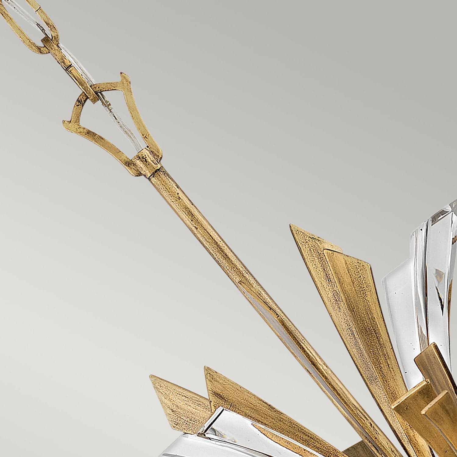 Lampadario Industrial Nordico Vida Acciaio Oro Brunito 13 Luci E14 in Lampadari LuceArt - Montecorvino Pugliano, commercioVirtuoso.it