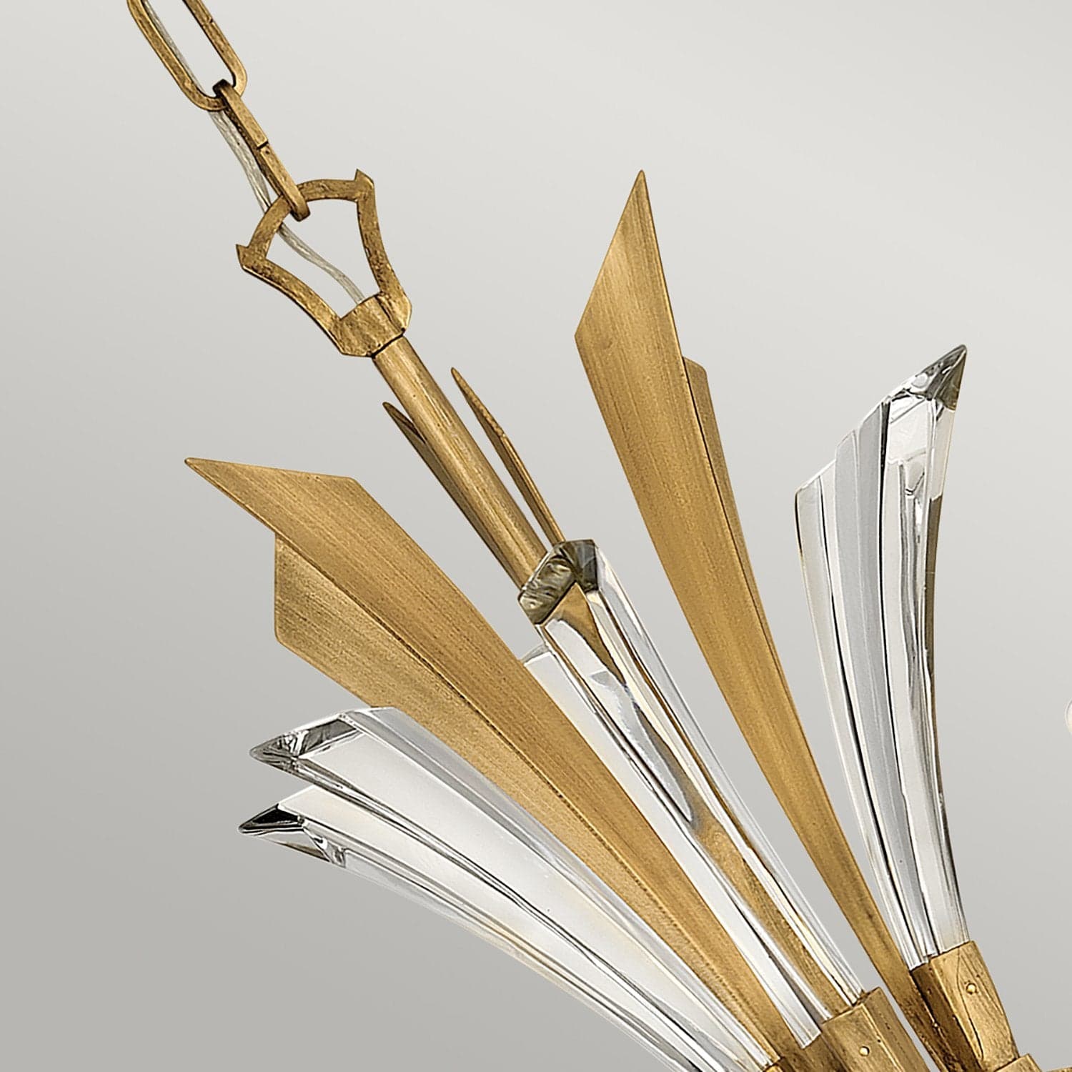 Lampadario Industrial Nordico Vida Acciaio Oro Brunito 6 Luci E14 in Lampadari LuceArt - Montecorvino Pugliano, commercioVirtuoso.it