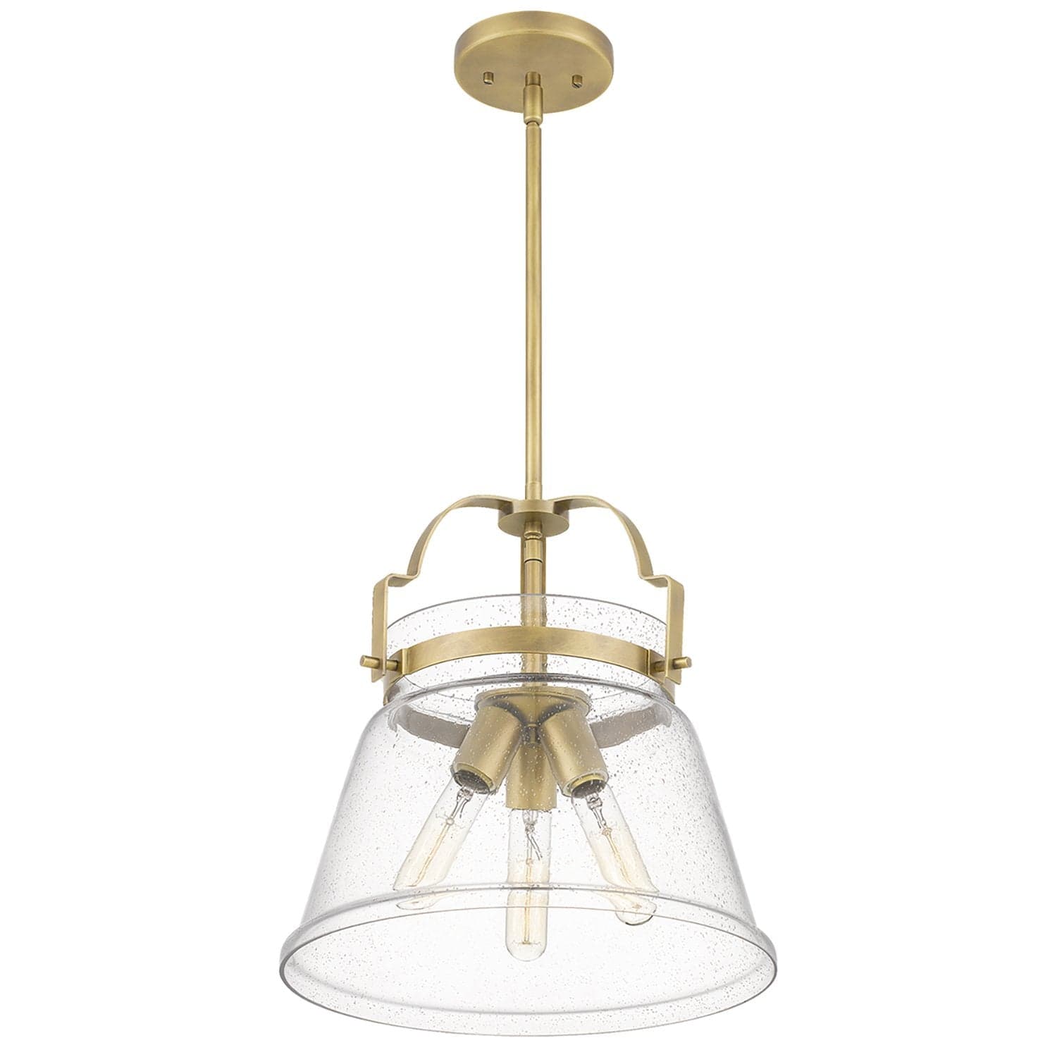 Lampadario Contemporaneo Wimberley Acciaio Ottone Antico 3 Luci E27 in Lampade a sospensione LuceArt - Montecorvino Pugliano, commercioVirtuoso.it