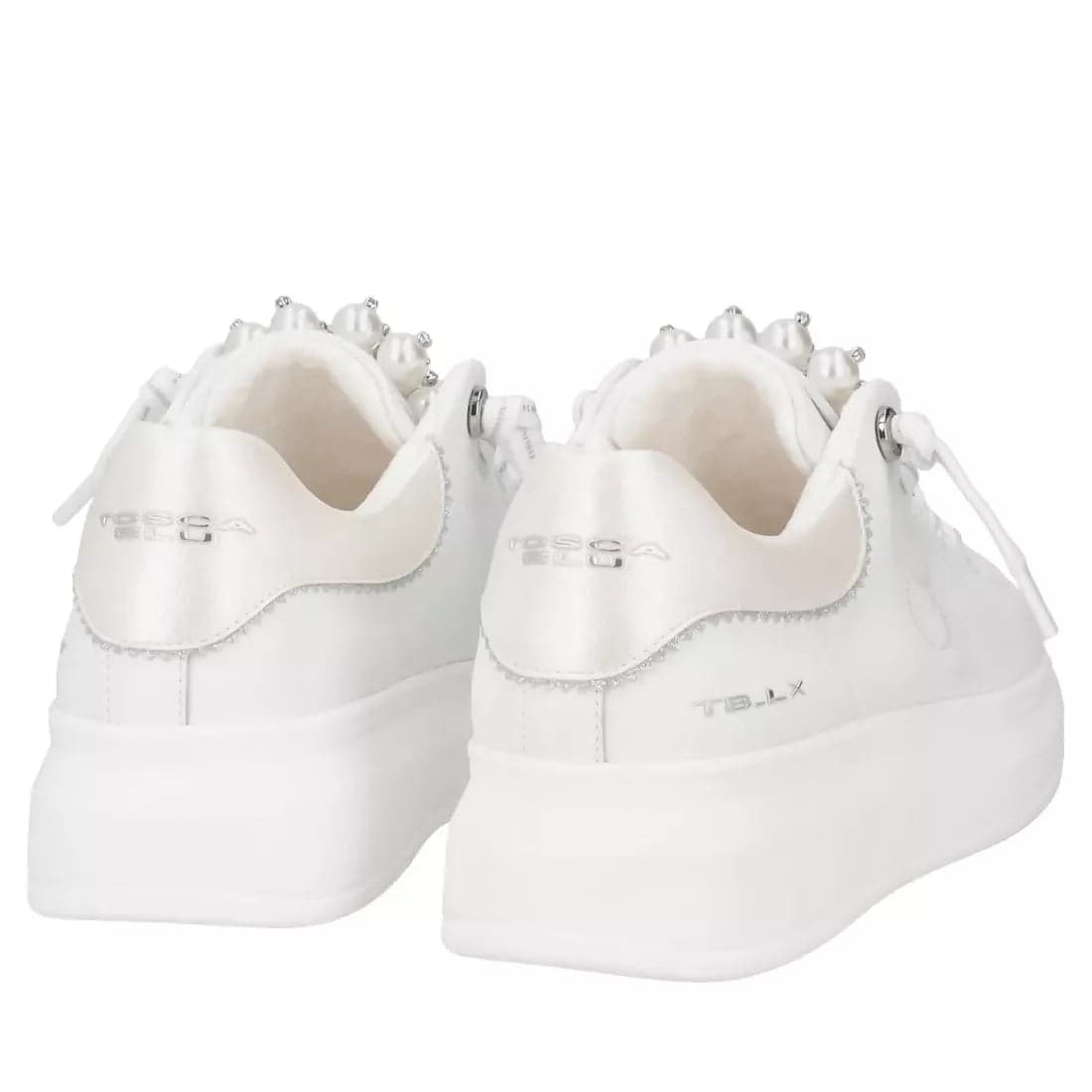 ToscaBlu Donna Sneakers gioiello Astrid in pelle con perle in Sneaker casual Cantali Calzature - Randazzo, commercioVirtuoso.it