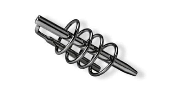 Plug uretrale e cage per pene acciaio Prawwler Red Inseribile 9 cm BDSM in prodotto Erosdom - Palmi, commercioVirtuoso.it