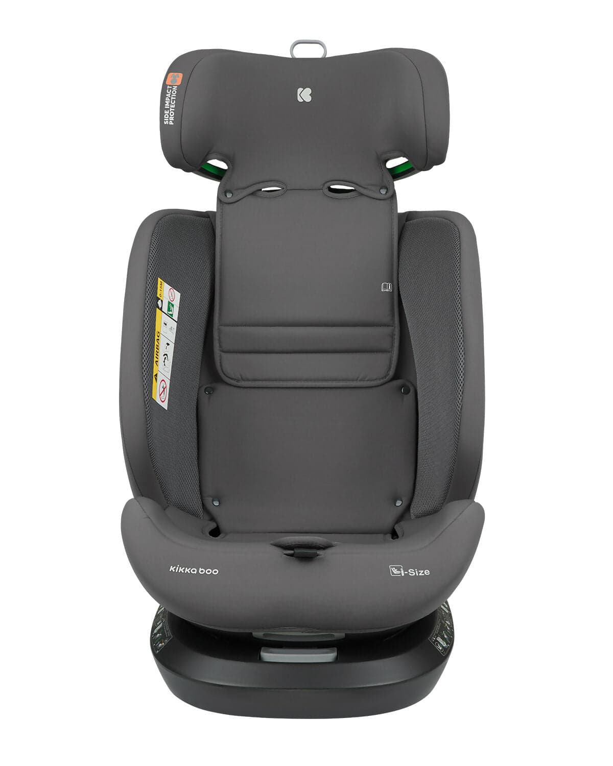KIKKABOO Seggiolino Auto 40-150 cm i-Hike i-SIZE Dark Grey - Seggiolino Auto con Base Isofix, Da 40 a 150 cm, Omologato ECE R129/03, Girevole A 360° E Reclinabile, Gruppo 0+/1/2/3 Da 0 A 12 Anni, Dark Grey, grigio in Seggiolini auto Sanitaria Gioia del Bimbo - Villa San Giovanni, commercioVirtuoso.it