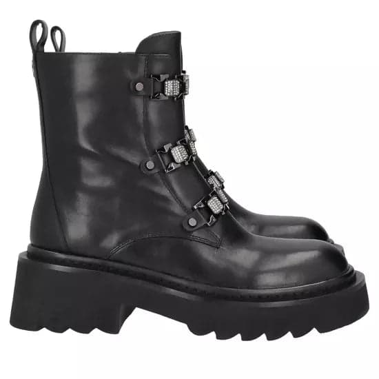 ToscaBlu Donna Stivaletto Lea in pelle colore nero in Stivali Cantali Calzature - Randazzo, commercioVirtuoso.it