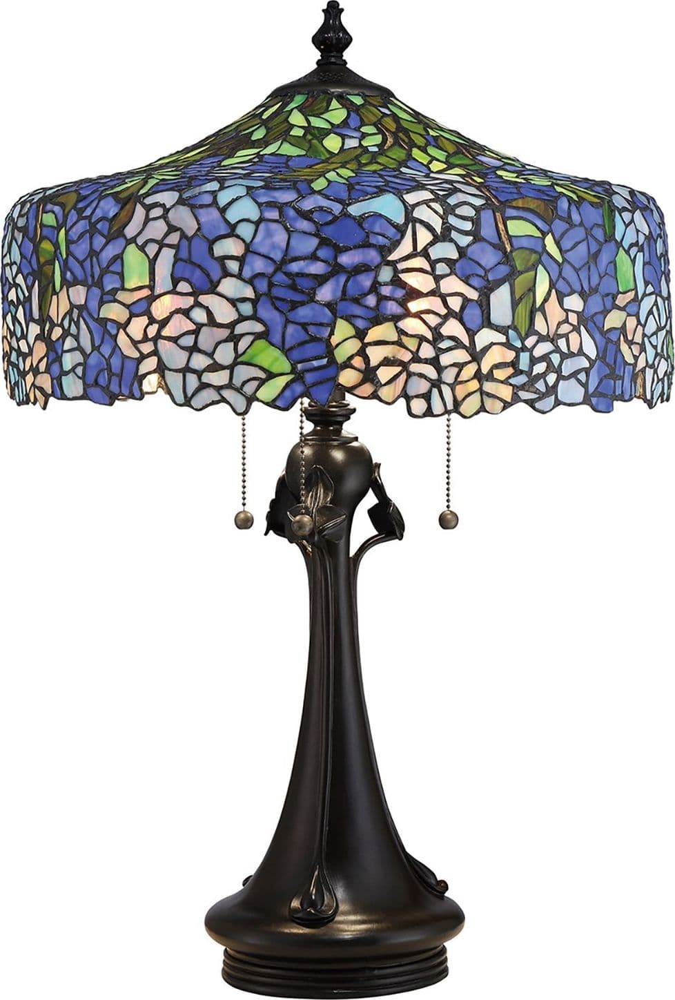 Lampada Da Scrivania Tiffany Coba Light Acciaio Bronzo Vintage 3 Luci E27 in Lampade da tavolo e abat-jour LuceArt - Montecorvino Pugliano, commercioVirtuoso.it