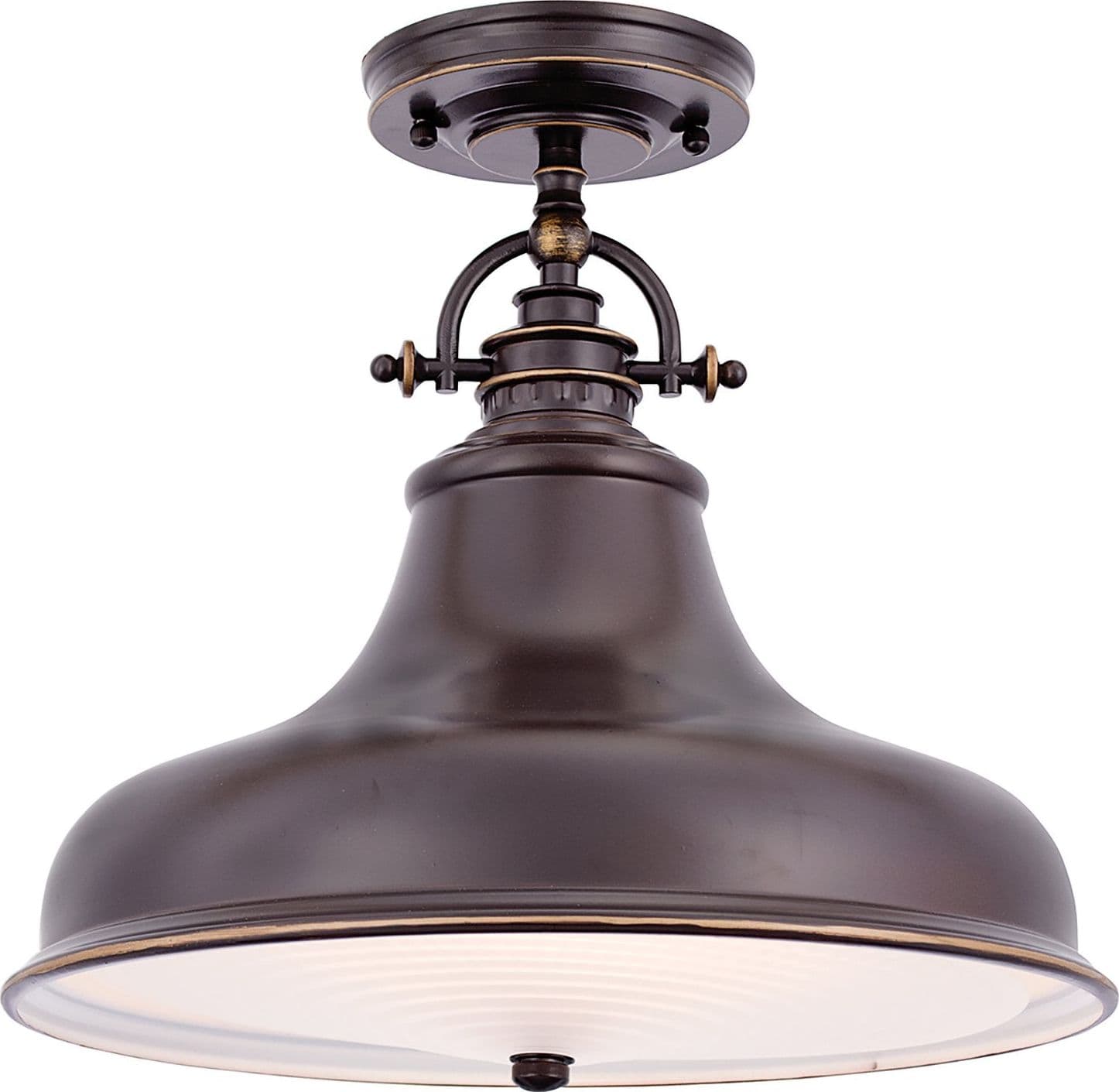 Sospensione Industrial Nordica Emery Metallo Bronzo Palladiano 1 Luce E27 in Lampade a sospensione LuceArt - Montecorvino Pugliano, commercioVirtuoso.it