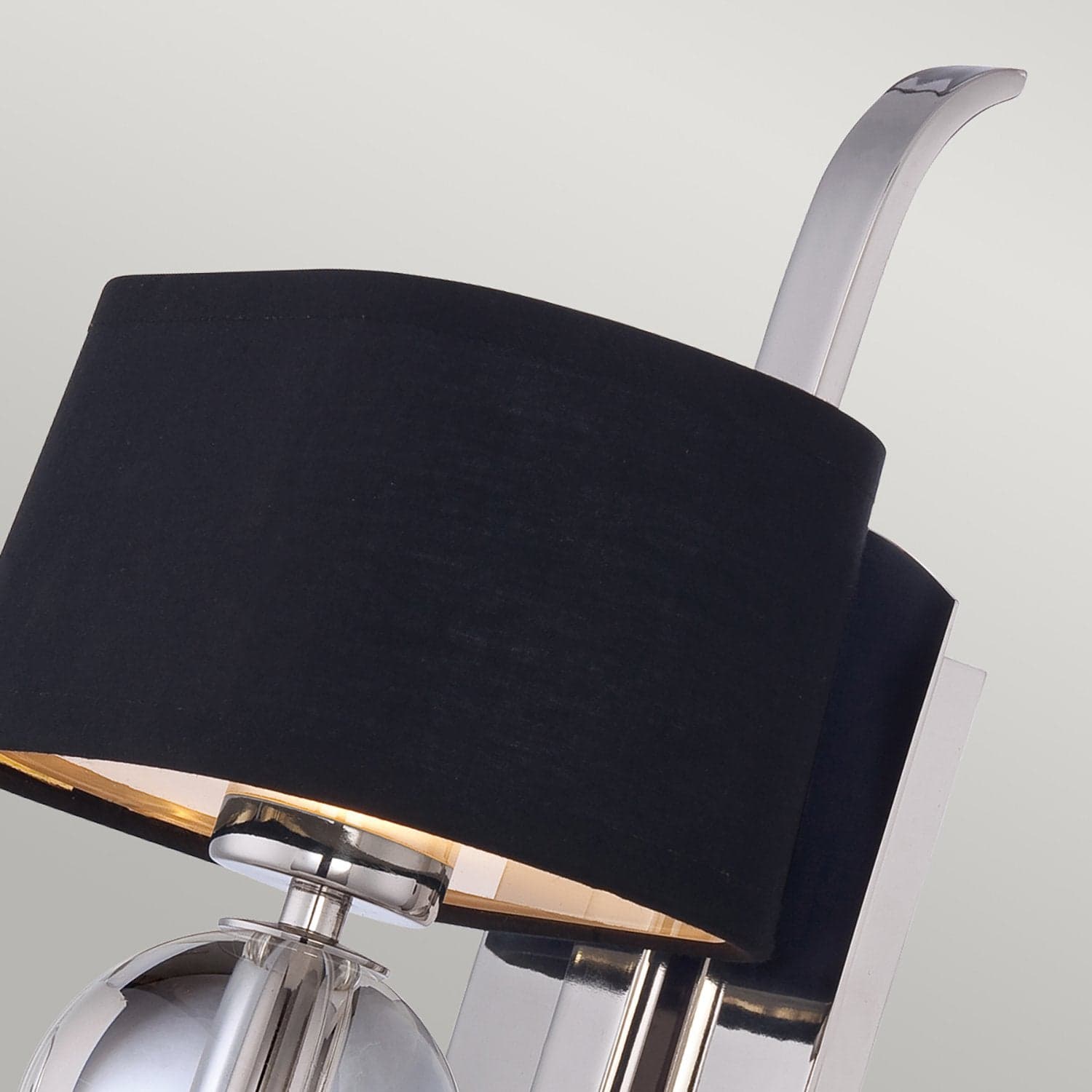 Applique Contemporanea Uptown Gotham Metallo Argento 1 Luce G9 3 Led in Applique LuceArt - Montecorvino Pugliano, commercioVirtuoso.it