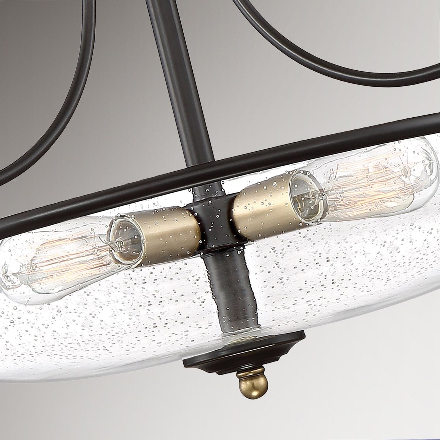Lampadario Contemporaneo Griffin Acciaio Bronzo Palladiano Ottone 4 Luci E27 in Lampade a sospensione LuceArt - Montecorvino Pugliano, commercioVirtuoso.it