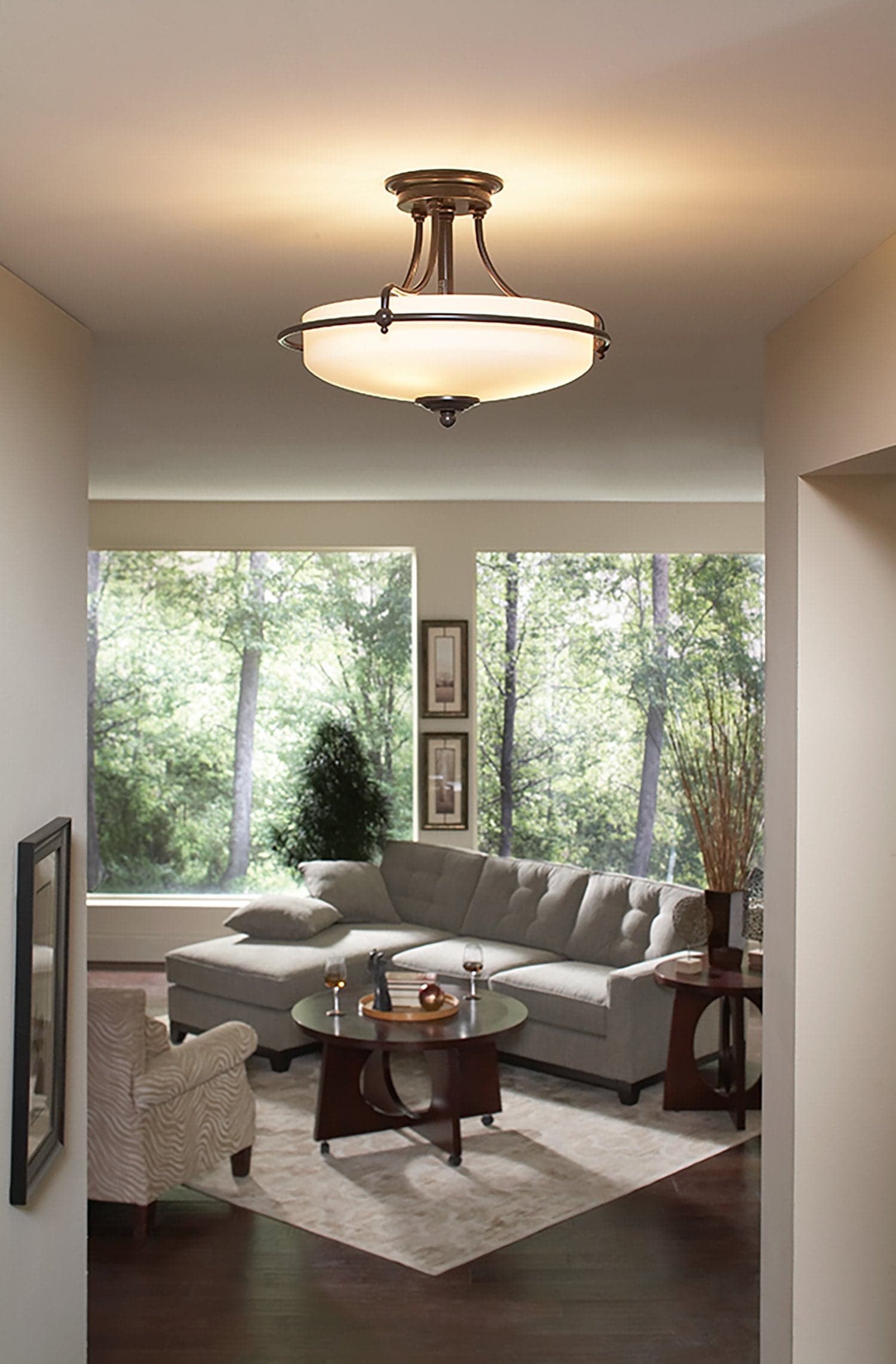 Lampadario Contemporaneo Griffin Metallo Bronzo Palladiano 4 Luci E27 in Lampade a sospensione LuceArt - Montecorvino Pugliano, commercioVirtuoso.it