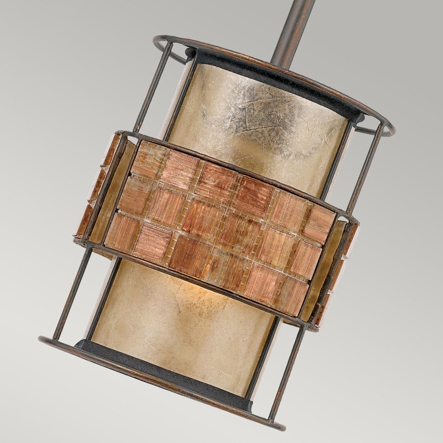 Sospensione Contemporanea Laguna Metallo Rame Rinascimentale 1 Luce E27 in Lampade a sospensione LuceArt - Montecorvino Pugliano, commercioVirtuoso.it