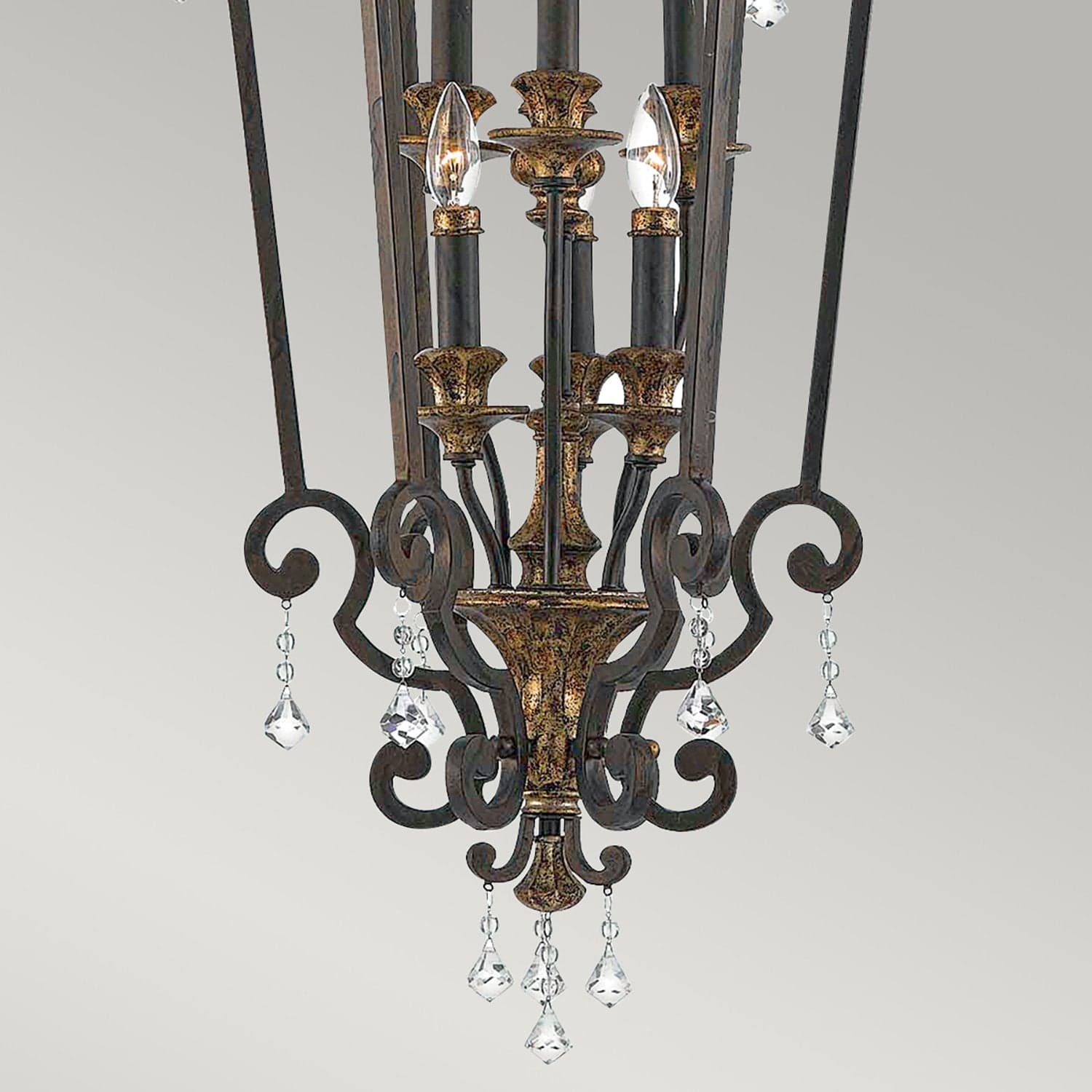 Lampadario Classico Marquette Acciaio Bronzo Heirloom 6 Luci E14 in Lampade a sospensione LuceArt - Montecorvino Pugliano, commercioVirtuoso.it
