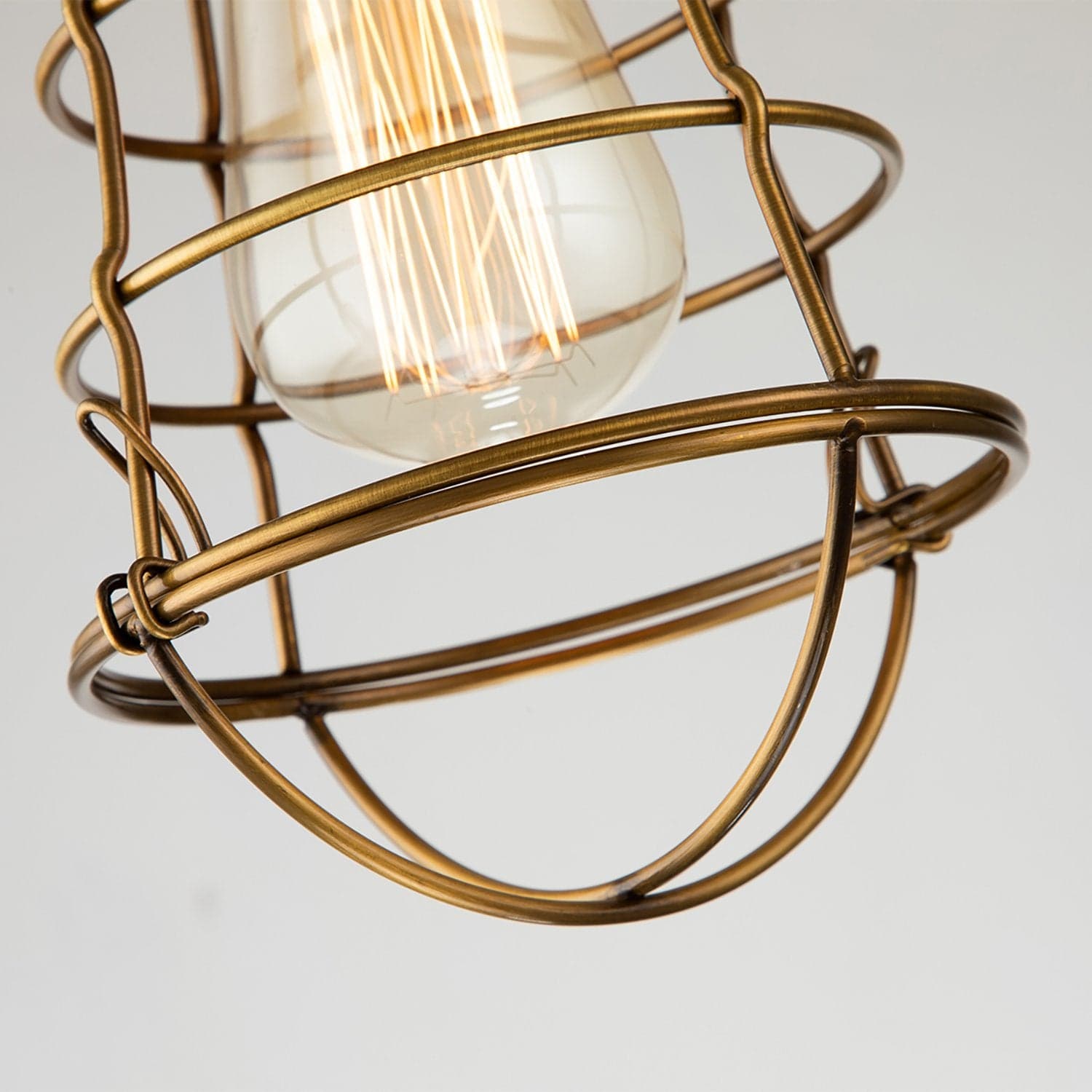 Plafoniera Industrial Nordica Mixon Acciaio Ottone Anticato 1 Luce E27 in Plafoniere LuceArt - Montecorvino Pugliano, commercioVirtuoso.it