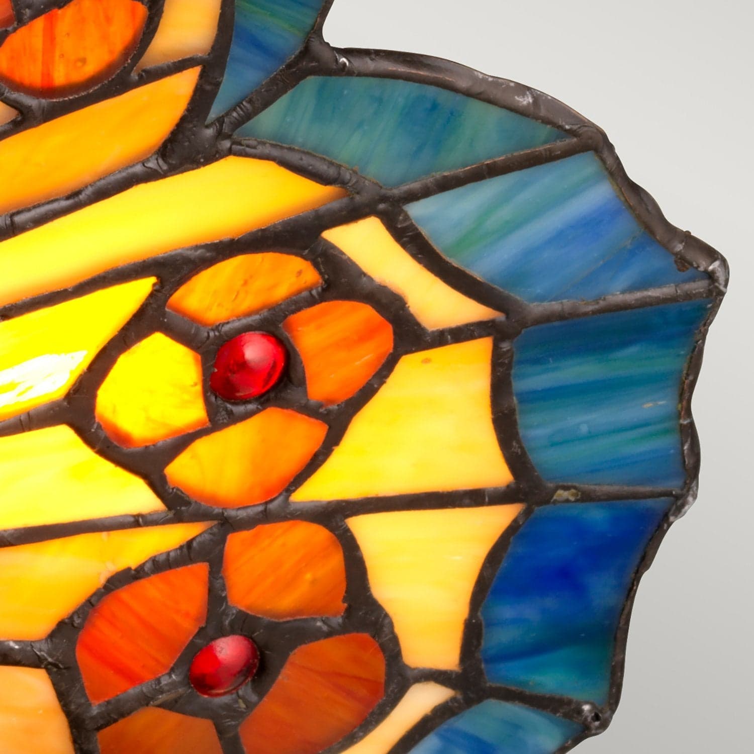 Abatjour Tiffany Tiffany Animal Lamps Vetro 1 Luce G9 3 Ledw 3000K 240Lm in Lampade da tavolo e abat-jour LuceArt - Montecorvino Pugliano, commercioVirtuoso.it