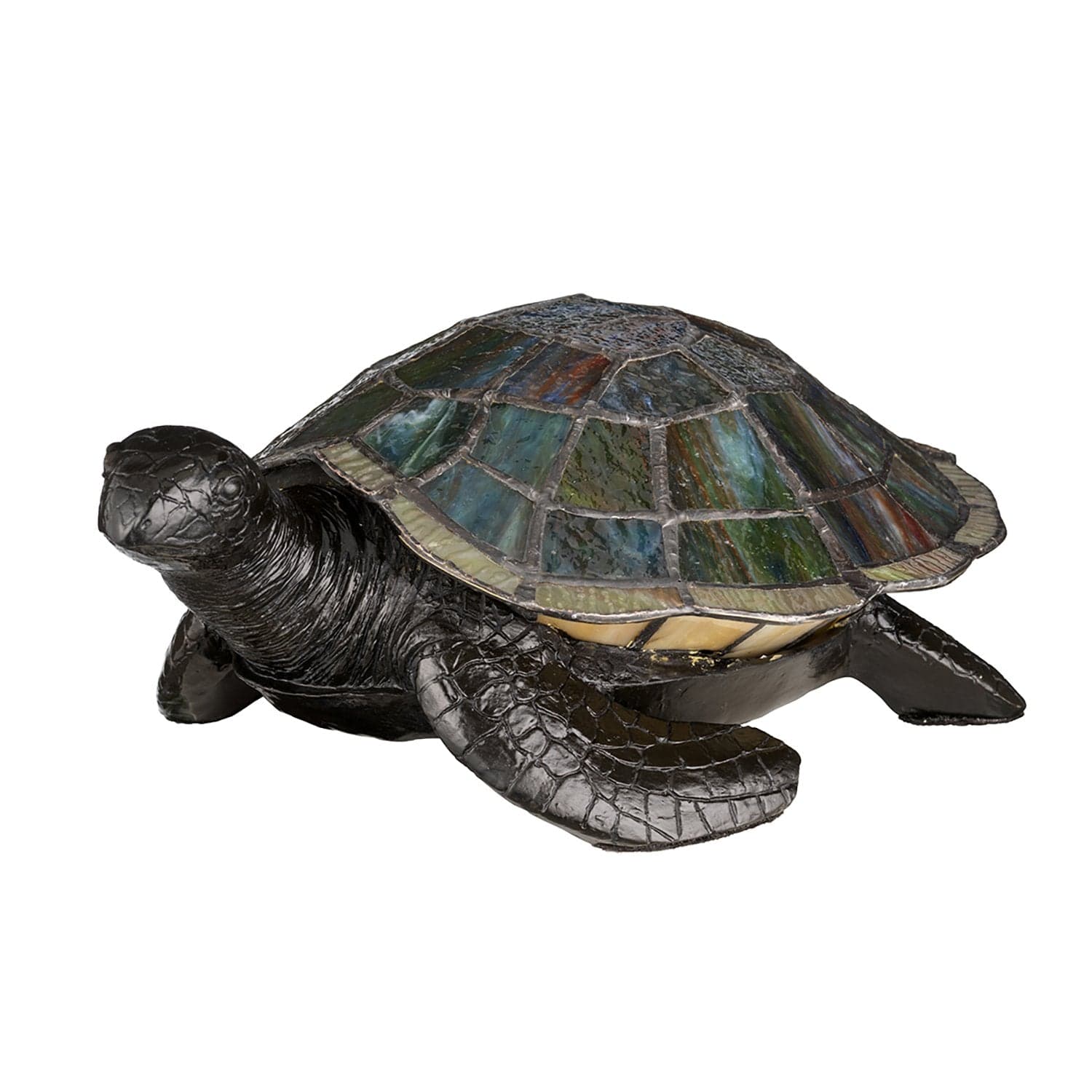 Abatjour Tiffany Animal Lamps Vetro Bronzo Vintage 1 Luce G9 3 Led in Lampade da tavolo e abat-jour LuceArt - Montecorvino Pugliano, commercioVirtuoso.it