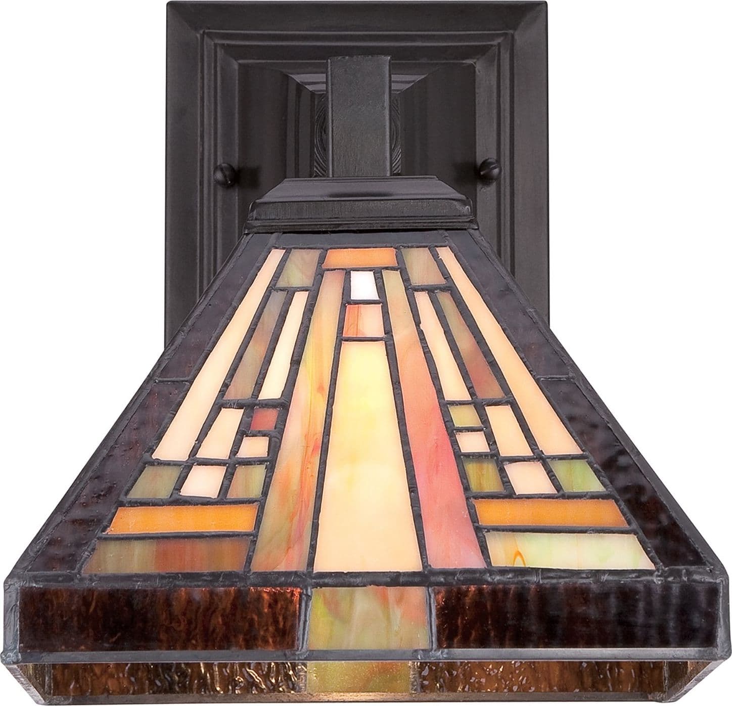 Appliques - Lampade Da Parete Tiffany Stephen Metallo Bronzo Vintage 1 Luce E27 in Applique LuceArt - Montecorvino Pugliano, commercioVirtuoso.it
