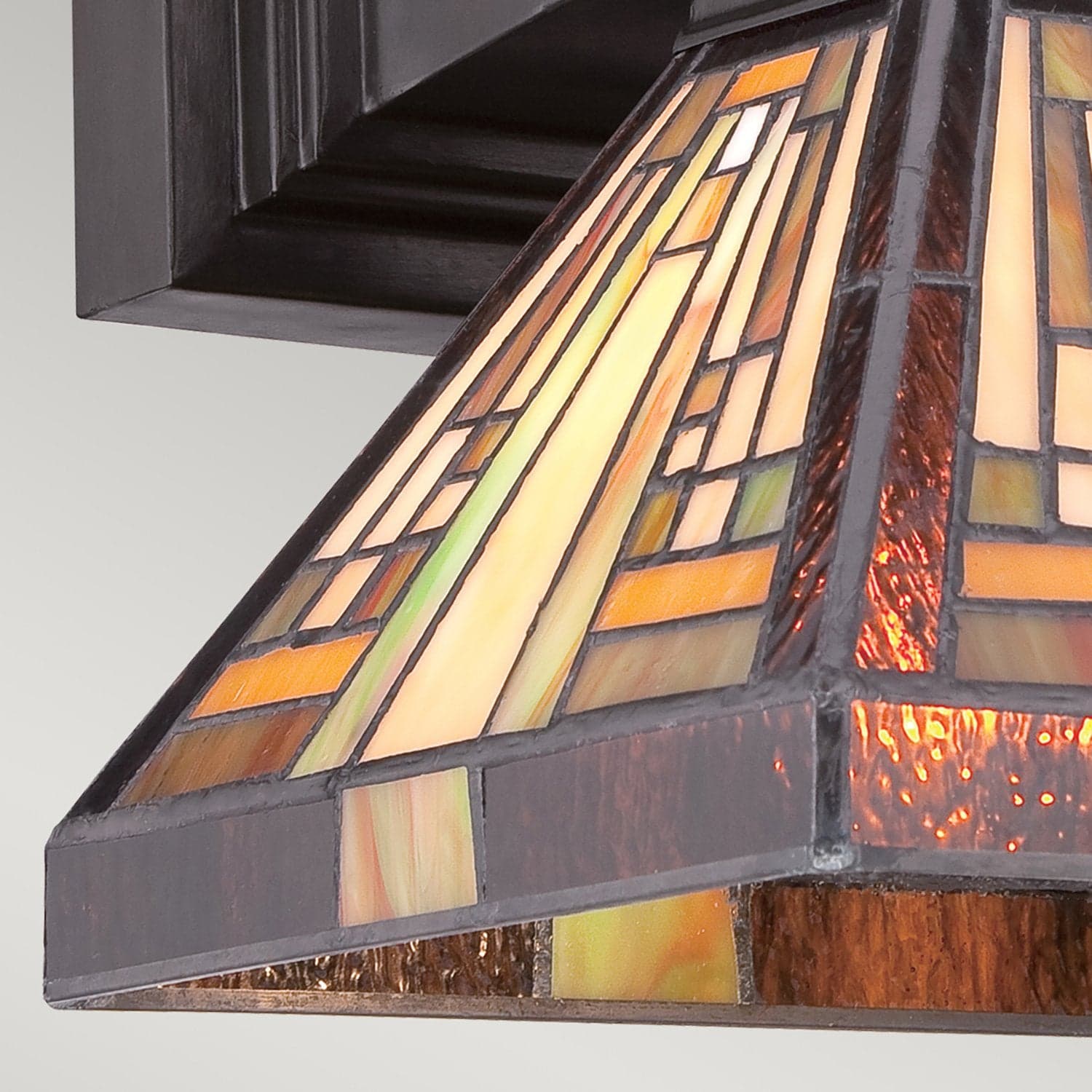 Appliques - Lampade Da Parete Tiffany Stephen Metallo Bronzo Vintage 1 Luce E27 in Applique LuceArt - Montecorvino Pugliano, commercioVirtuoso.it
