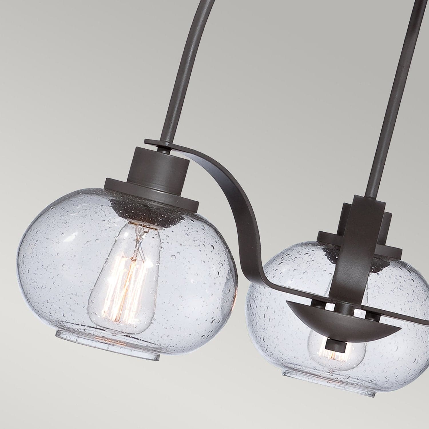 Lampadario Industrial Trilogy Metallo Bronzo Antico 3 Luci E27 3 Diffusori in Lampade a sospensione LuceArt - Montecorvino Pugliano, commercioVirtuoso.it