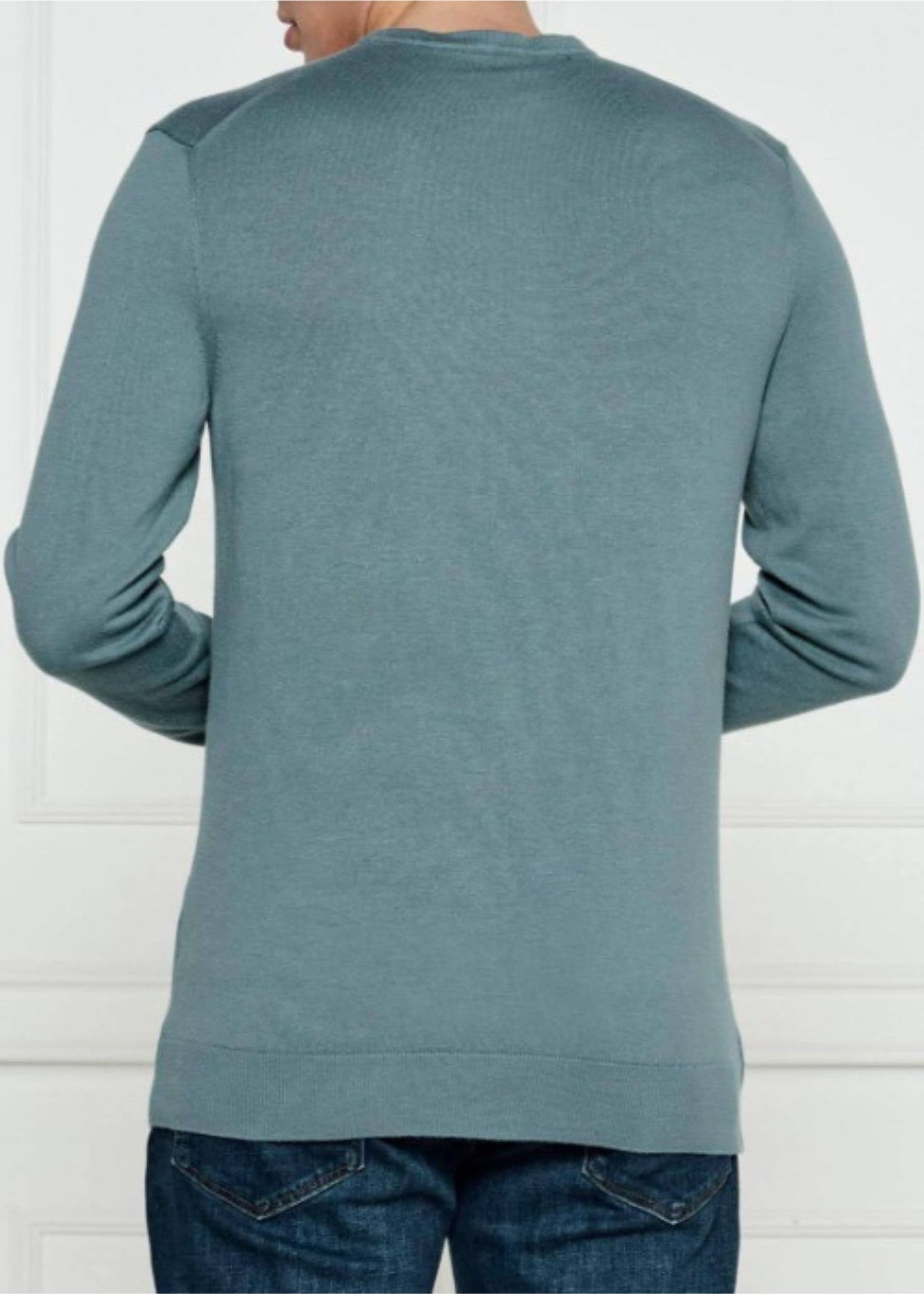 calvin klein MAGLIONE COTTON SILK BLEND CN SWEATER da uomo in Maglioni Drestige - Casamassima, commercioVirtuoso.it