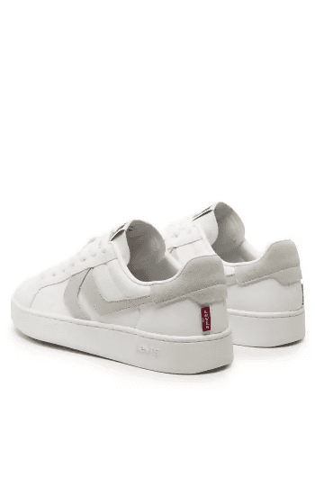 Scarpe Levi's per uomo colore blu jeans, sneakers in tessuto simil pelle con grip antiscivolo in Sneaker casual Loweconomy - Marineo, commercioVirtuoso.it