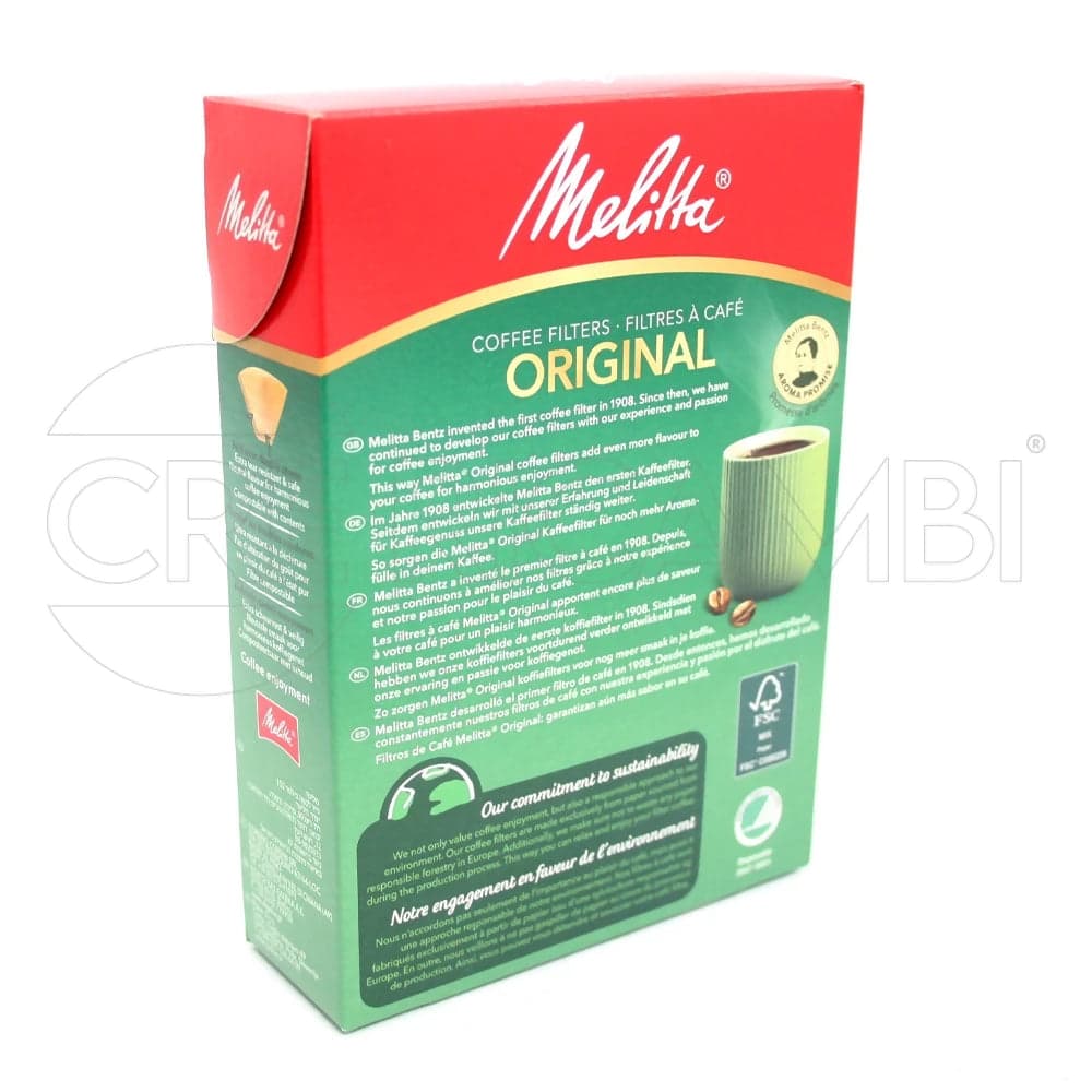 80 Filtri 1x2 Melitta Original 102 Aromatizzati per Caffè Orzo in Filtri usa e getta CRE Ricambi - Fabriano, commercioVirtuoso.it