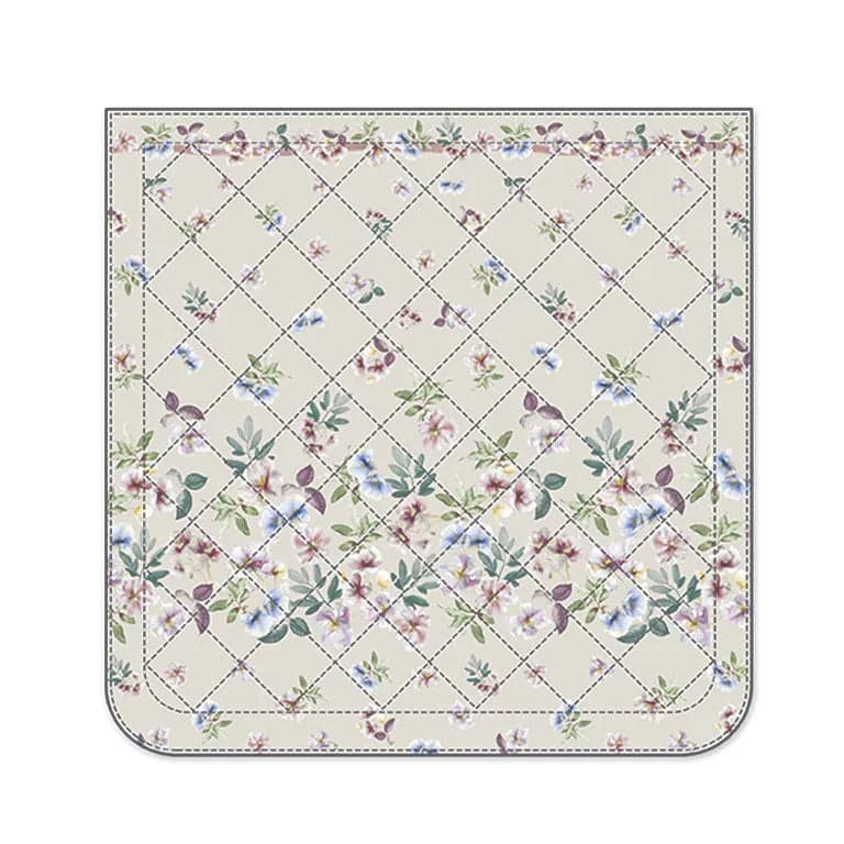 Trapunta Tessitura Randi Bouquet Cotone in Trapunte The King Luxury - San Marcellino, commercioVirtuoso.it