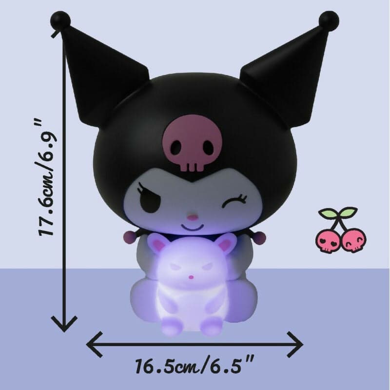 KUROMI Lampada notturna 3D alimentata a batteria in Lampadari Cartoleria Deja Vu - Crotone, commercioVirtuoso.it