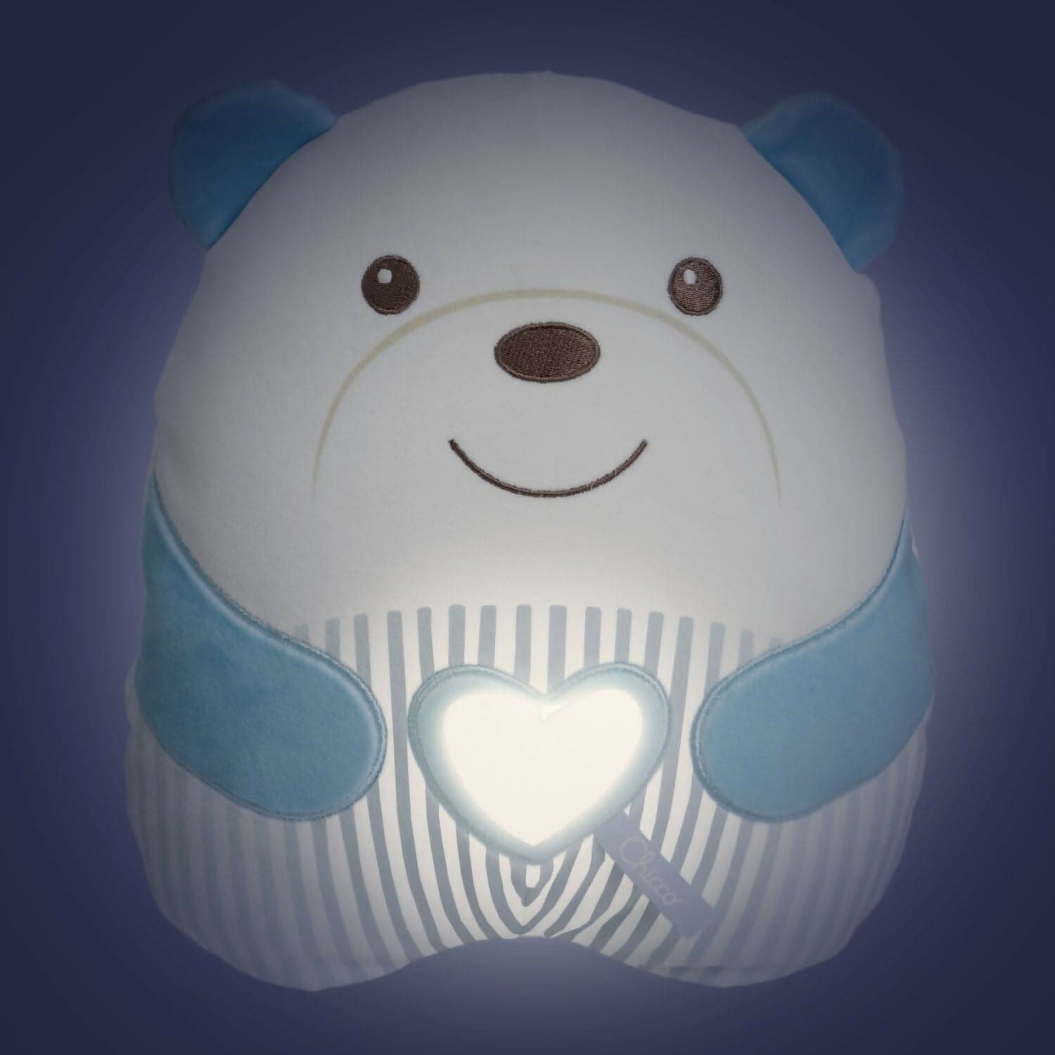 CHICCO Peluche Orsetto Sweet Heart - Tenero Orsetto - Morbido Peluche Elettronico per Bambini, Imbottitura Morbida, 20 Minuti di Musica Rilassante e Meditativa, Luce Soffusa, Lavabile in Lavatrice, 0 Mesi +, Azzurro in Giochi musicali Sanitaria Gioia del Bimbo - Villa San Giovanni, commercioVirtuoso.it
