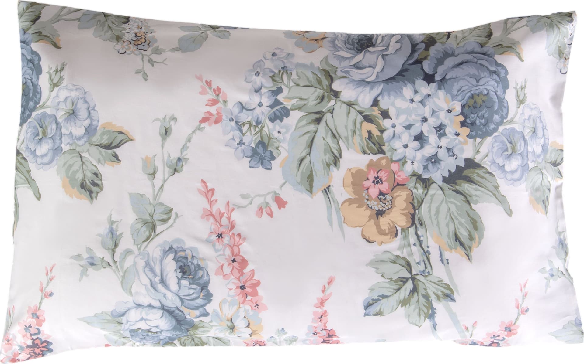 Completo letto lenzuola stampato stampa fantasia in raso di puro di cotone made in Italy MATRIMONIALE BOUQUET - Vanita di raso