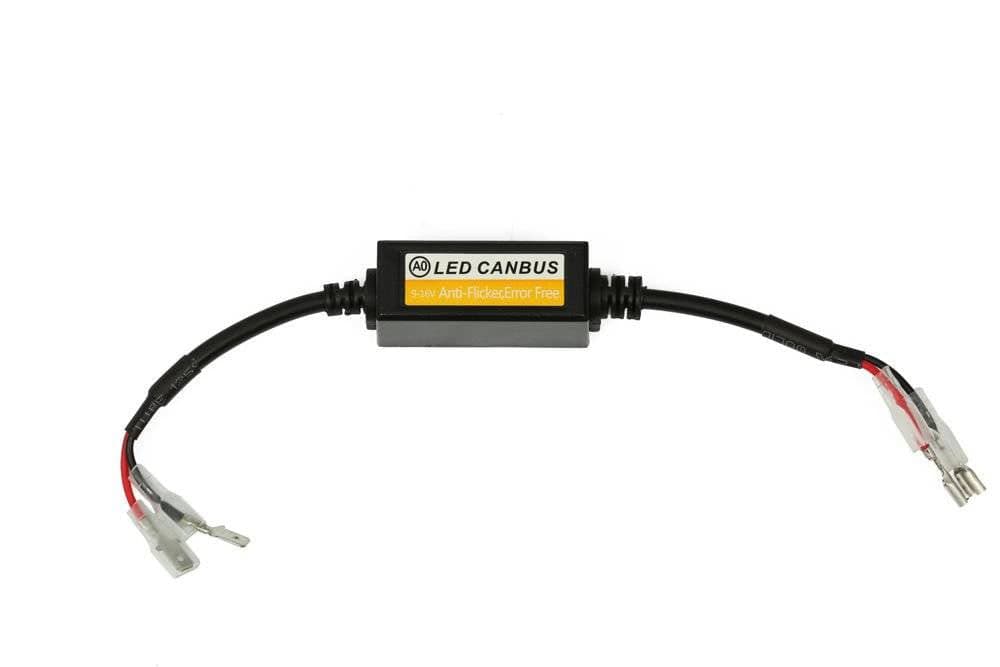 Filtro Canbus H1-H3 12V con Decoder e Resistenza Elimina Sfarfallamenti e Errori per Kit LED in Lampadine per esterno Solgeny - Besate, commercioVirtuoso.it