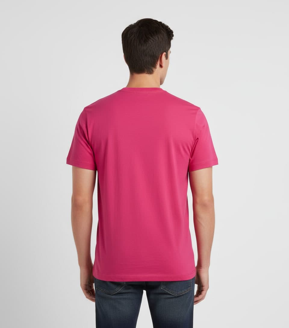 T-Shirt Uomo Gallo Fantasia Stampa Giraffa Porpora - Eleganza Italiana Premium in T-shirt Couture - Sestu, commercioVirtuoso.it