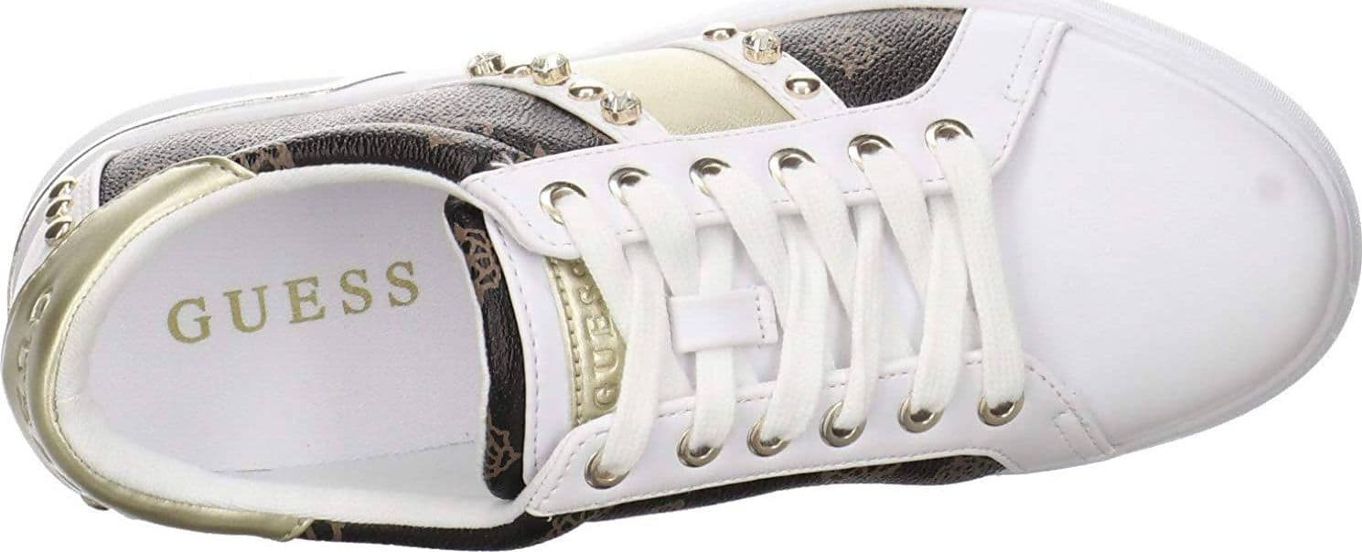 Guess Fl5 Riy-fal12 Sneakers Donna Punta Tonda Con Lacci E Suola In Gomma 2,5cm Scarpe Casual Con Fodera Interna E Logo in Sneaker casual Euforia - Bronte, commercioVirtuoso.it