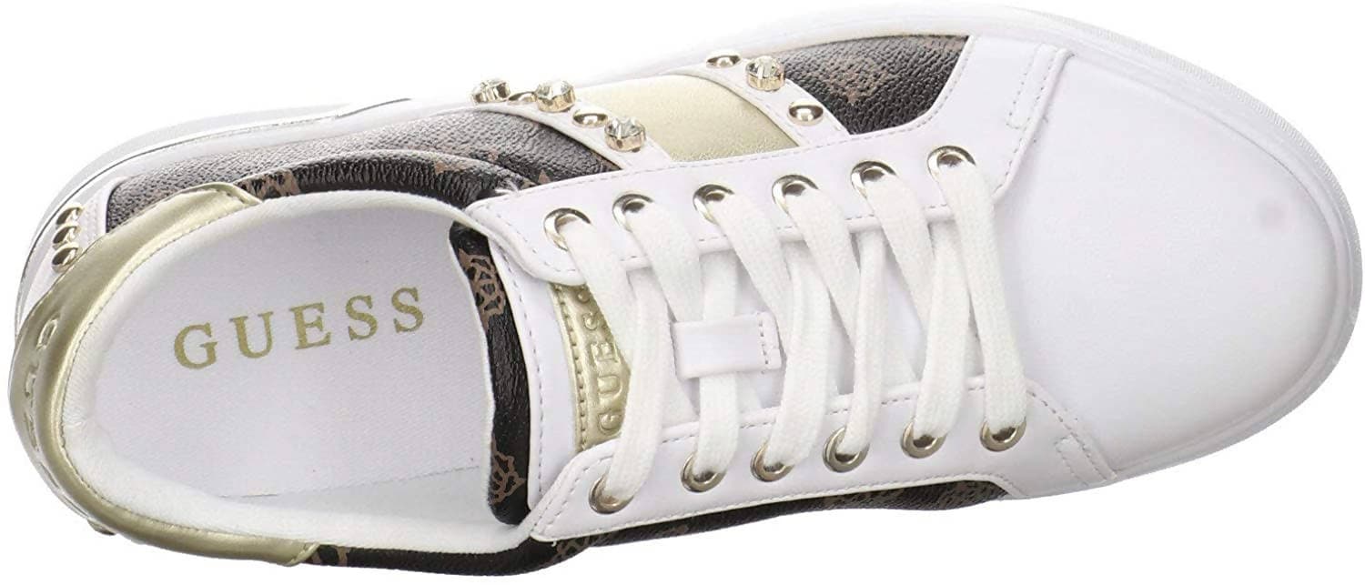 Guess Fl5 Riy-fal12 Sneakers Donna Punta Tonda Con Lacci E Suola In Gomma 2,5cm Scarpe Casual Con Fodera Interna E Logo in Sneaker casual Euforia - Bronte, commercioVirtuoso.it