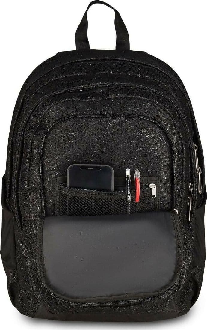 Zaino seven tech shiny doppio scomparto nero in Astucci Cartoleria Deja Vu - Crotone, commercioVirtuoso.it