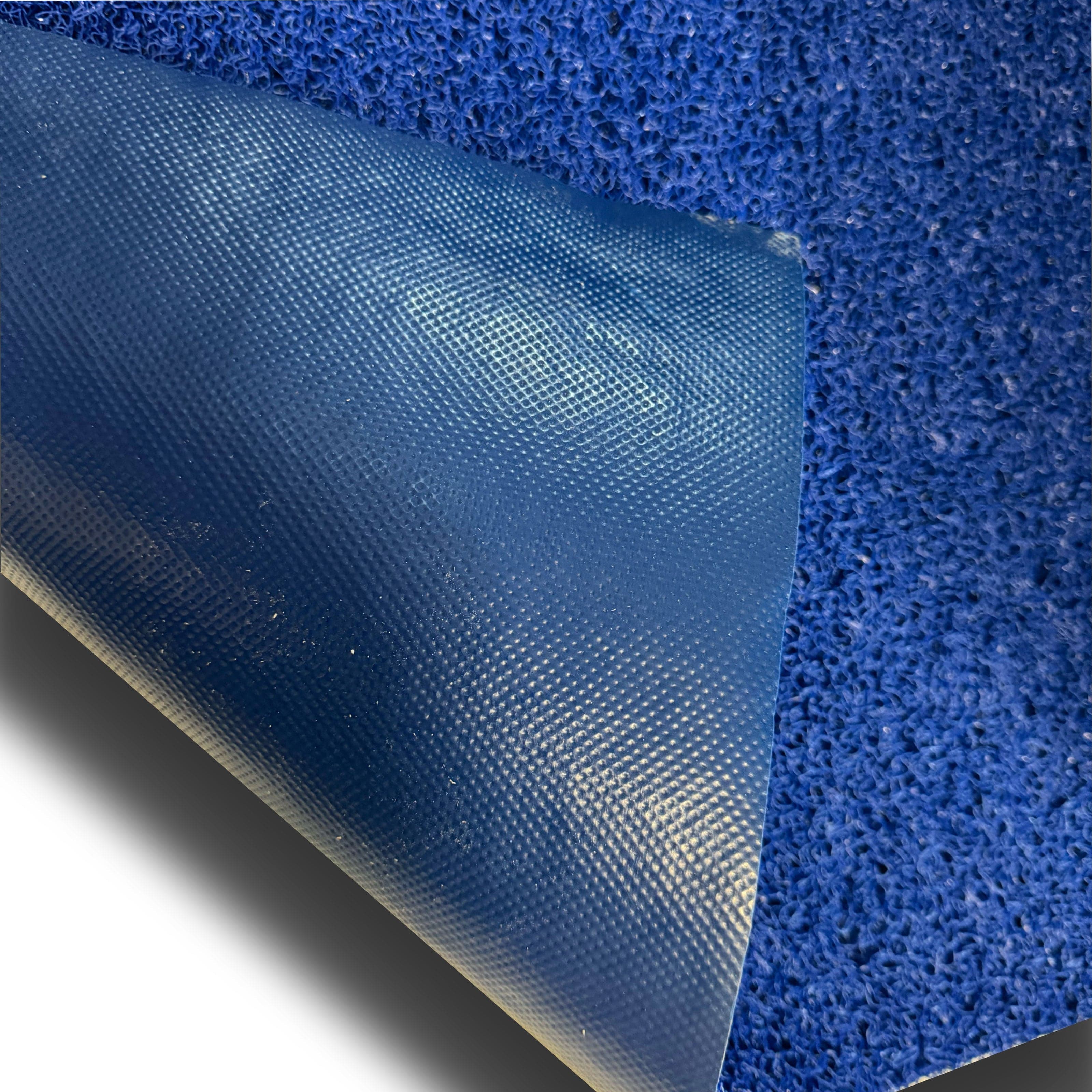 ***STOCK rotolo al TAGLIO*** Zerbino in Gomma Ricciolo fondo protettivo spess. 1cm (blu, nero e grigio/nero) altezza 122cm PREZZO AL MQ (122x80cm unità) in Zerbini Eternal Parquet - Ariano Irpino, commercioVirtuoso.it