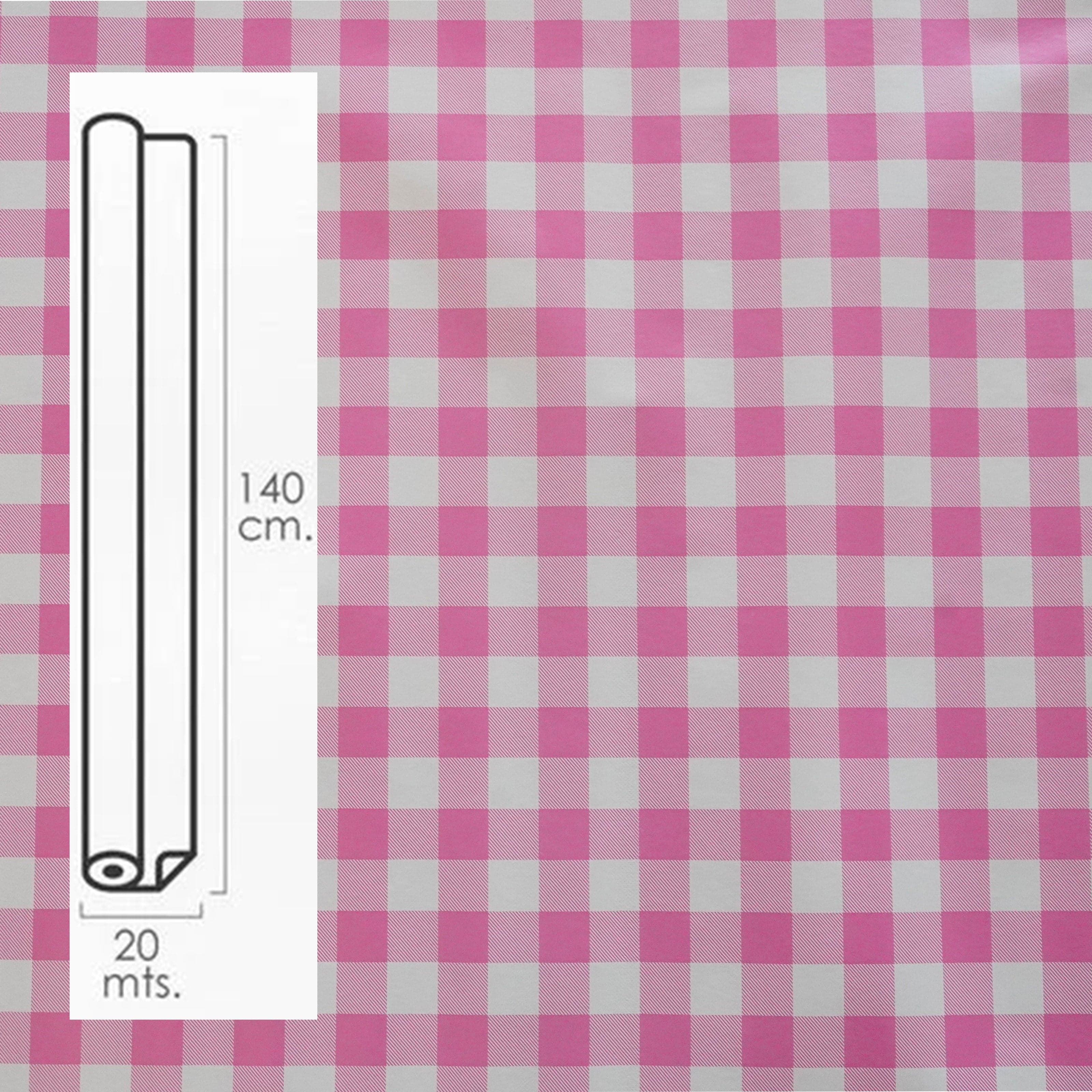 ***MEGA STOCK*** Rotolo da 20 metri (H140cm) di Tovaglia PVC telata cerata Per Casa, Sagre, Pizzerie QUADRI ROSA in Tovaglie Eternal Parquet - Ariano Irpino, commercioVirtuoso.it