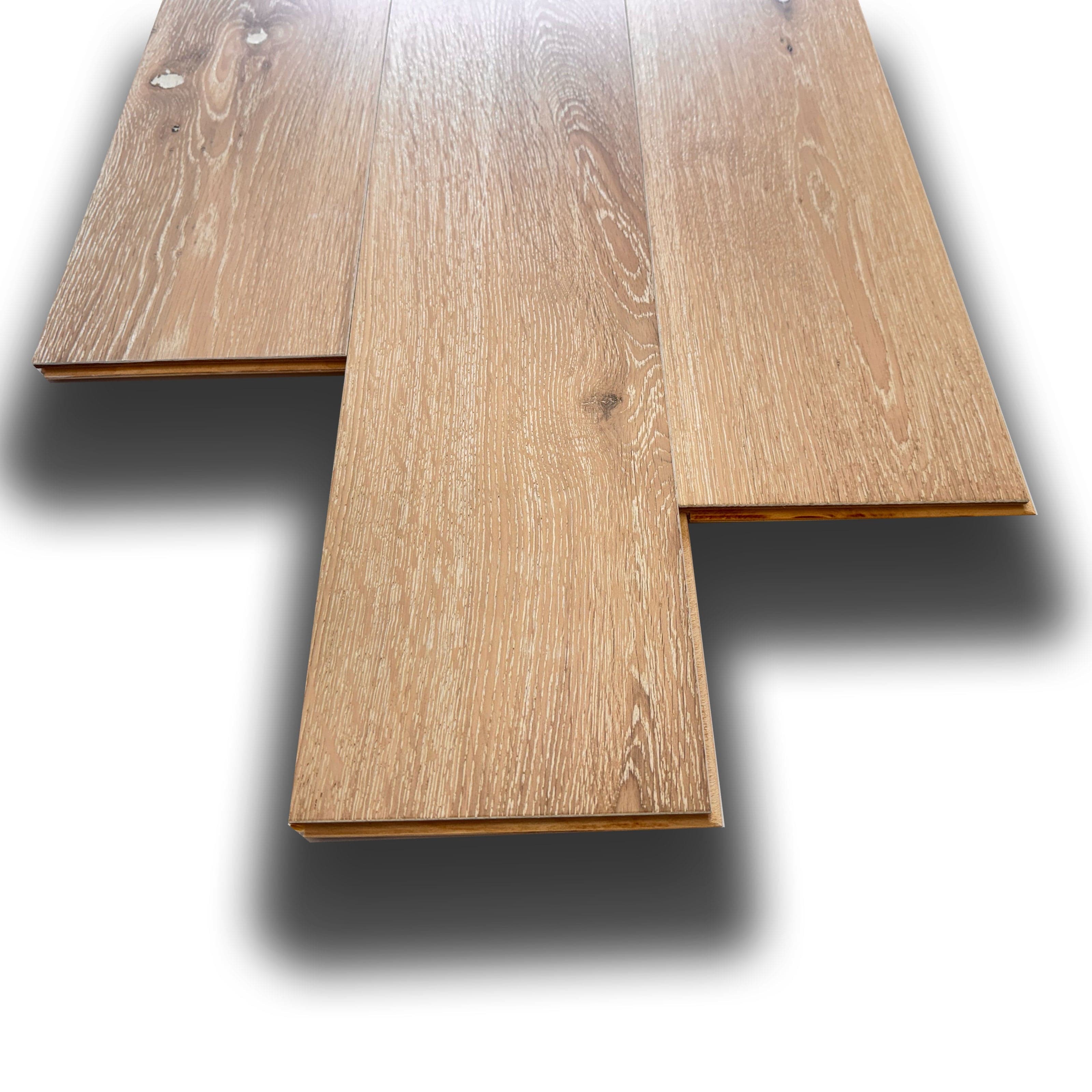 €34,99MQ *MEGA STOCK* Lotto da 39mq di Listone prefinito ROVERE ALEXANDRIA Vern. bisell. Spazz. 13x180x900/1800mm (4 nobile) nodo bianco - Eternal Parquet