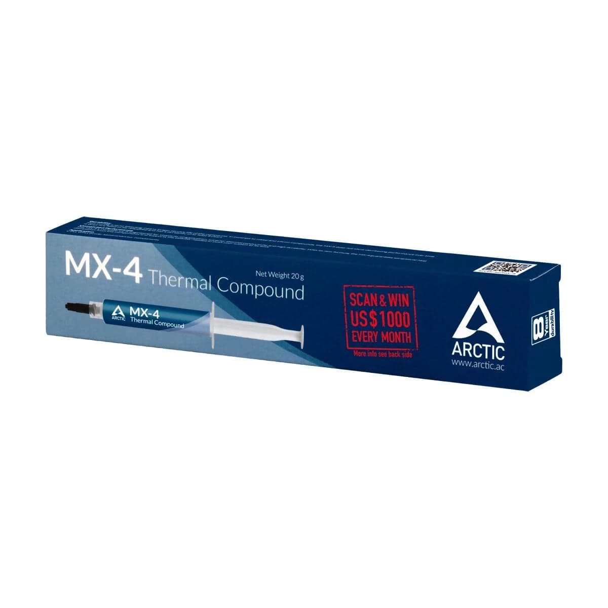 PASTA TERMICA TERMOCONDUTTIVA 20GR ARTIC MX-4 GPU CPU PROCESSORI PC COMPUTER in Pasta termica Tech Service - Melito di Napoli, commercioVirtuoso.it