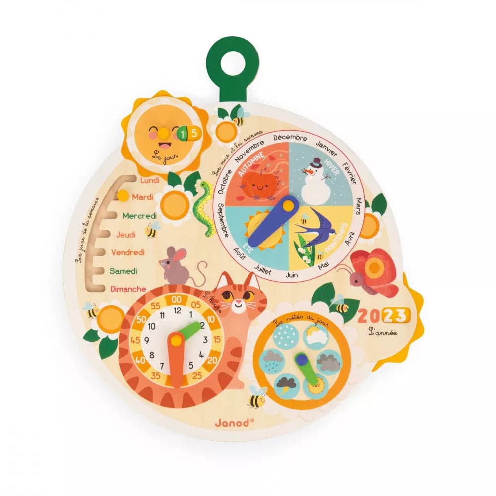 Calendario Janod La Ruota del Tempo Versione Italiana in Pannelli La Casa Del Bebè - Napoli, commercioVirtuoso.it